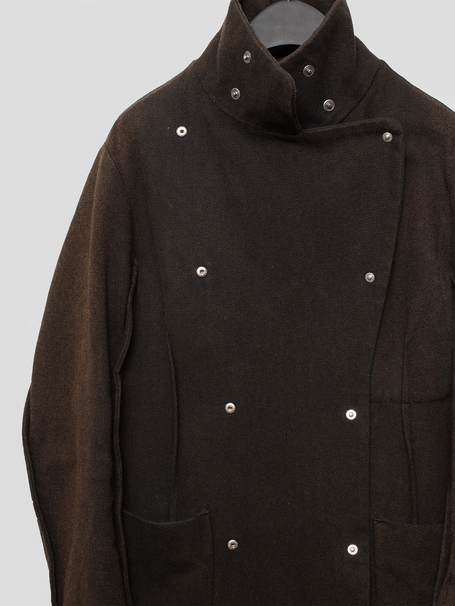 AW04 Snap Buttoned Long Coat