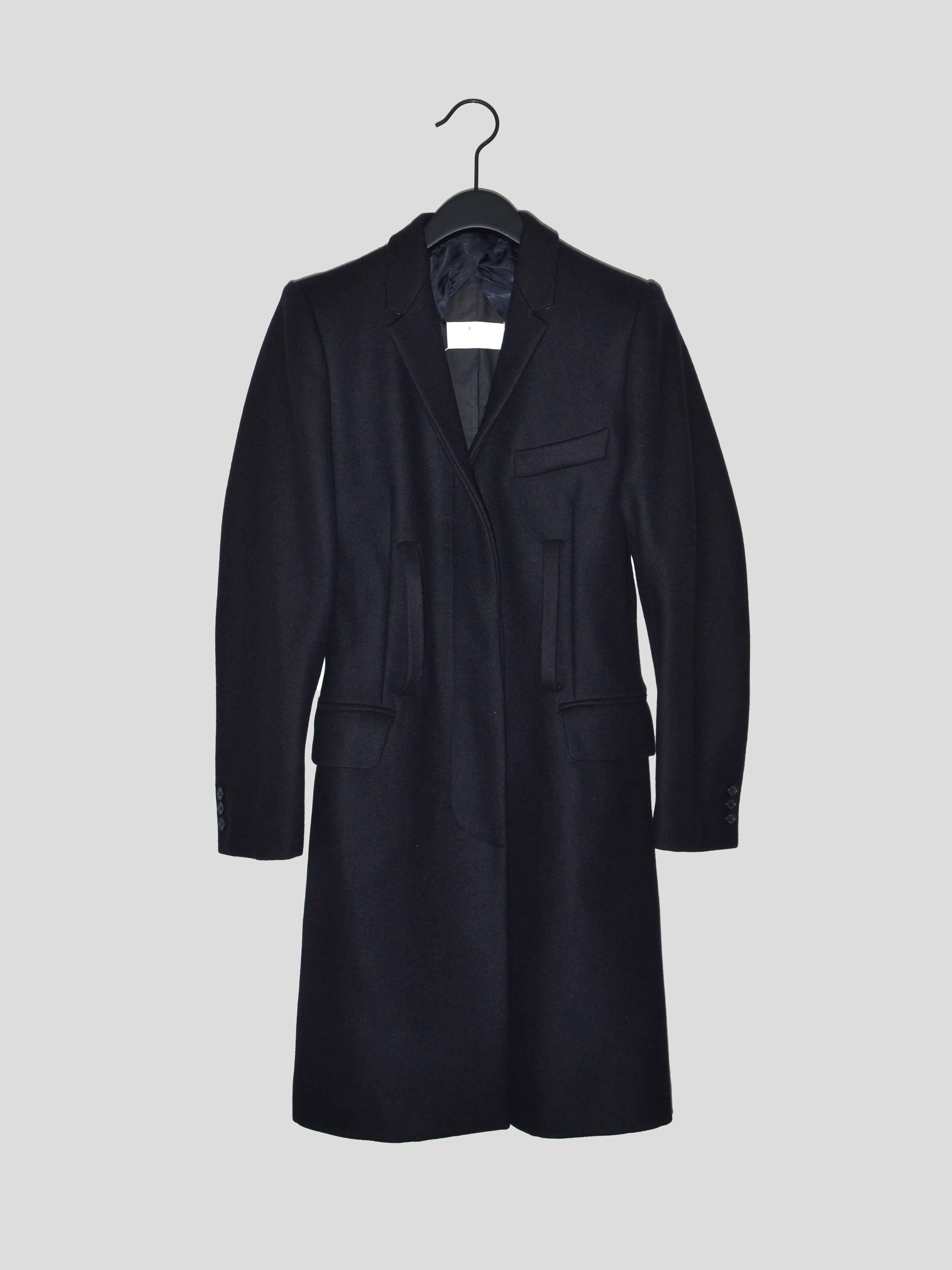 AW96 Oversized Coat with Buckled Obi Belt