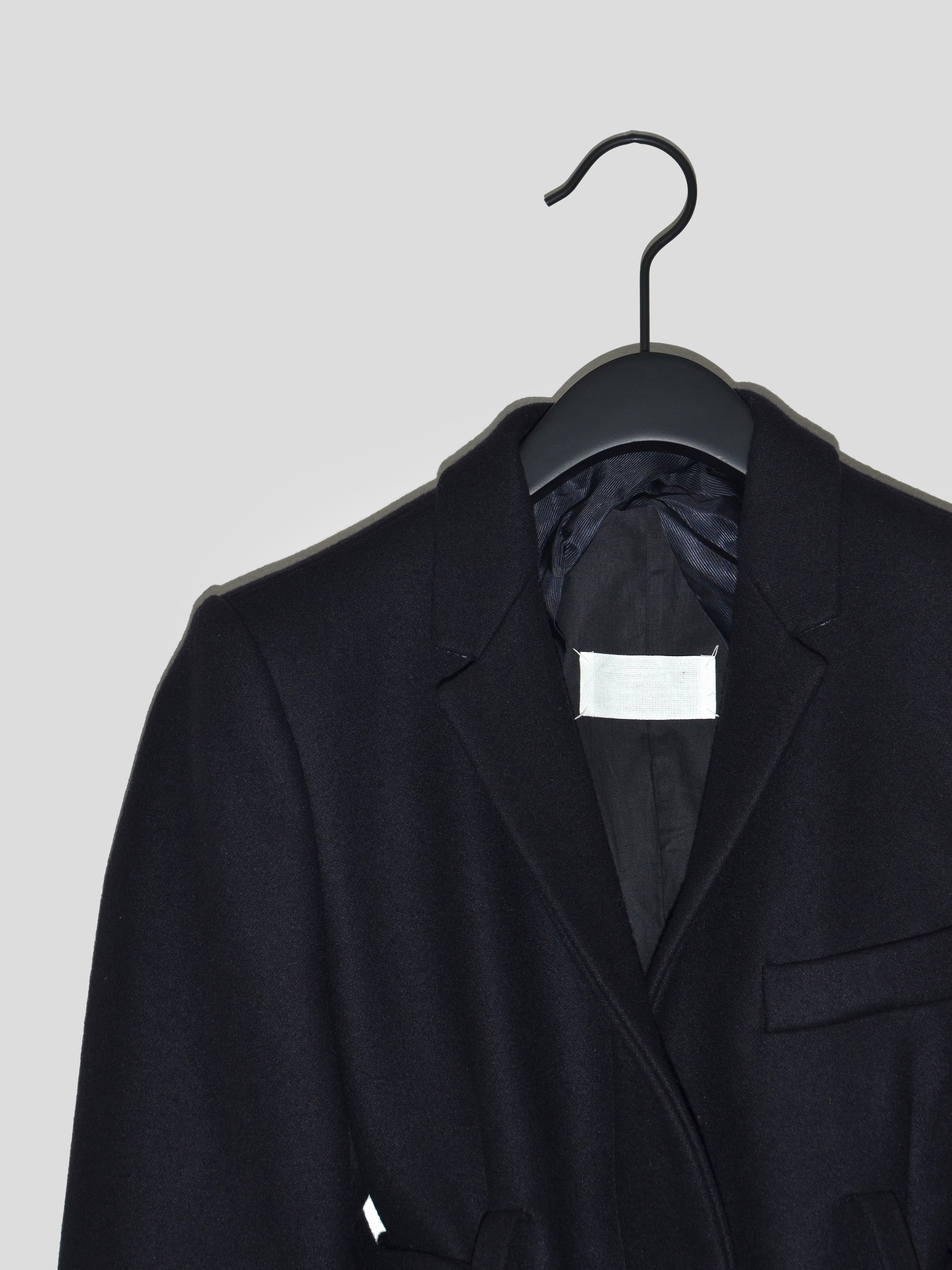 AW96 Oversized Coat with Buckled Obi Belt