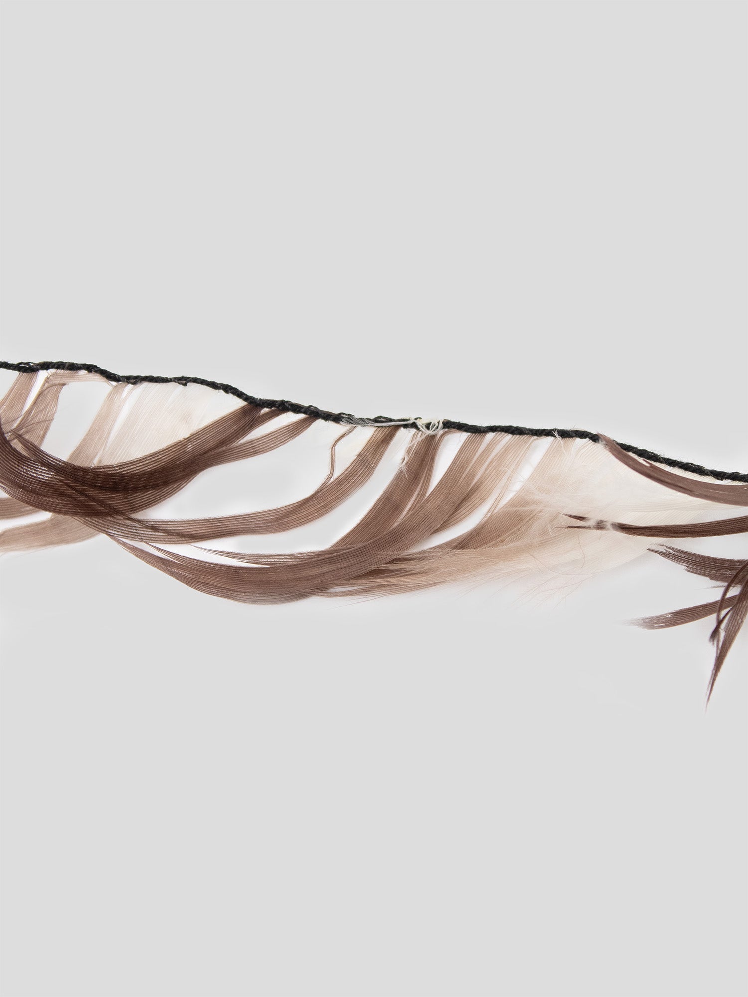 Bead and Feather Necklace
