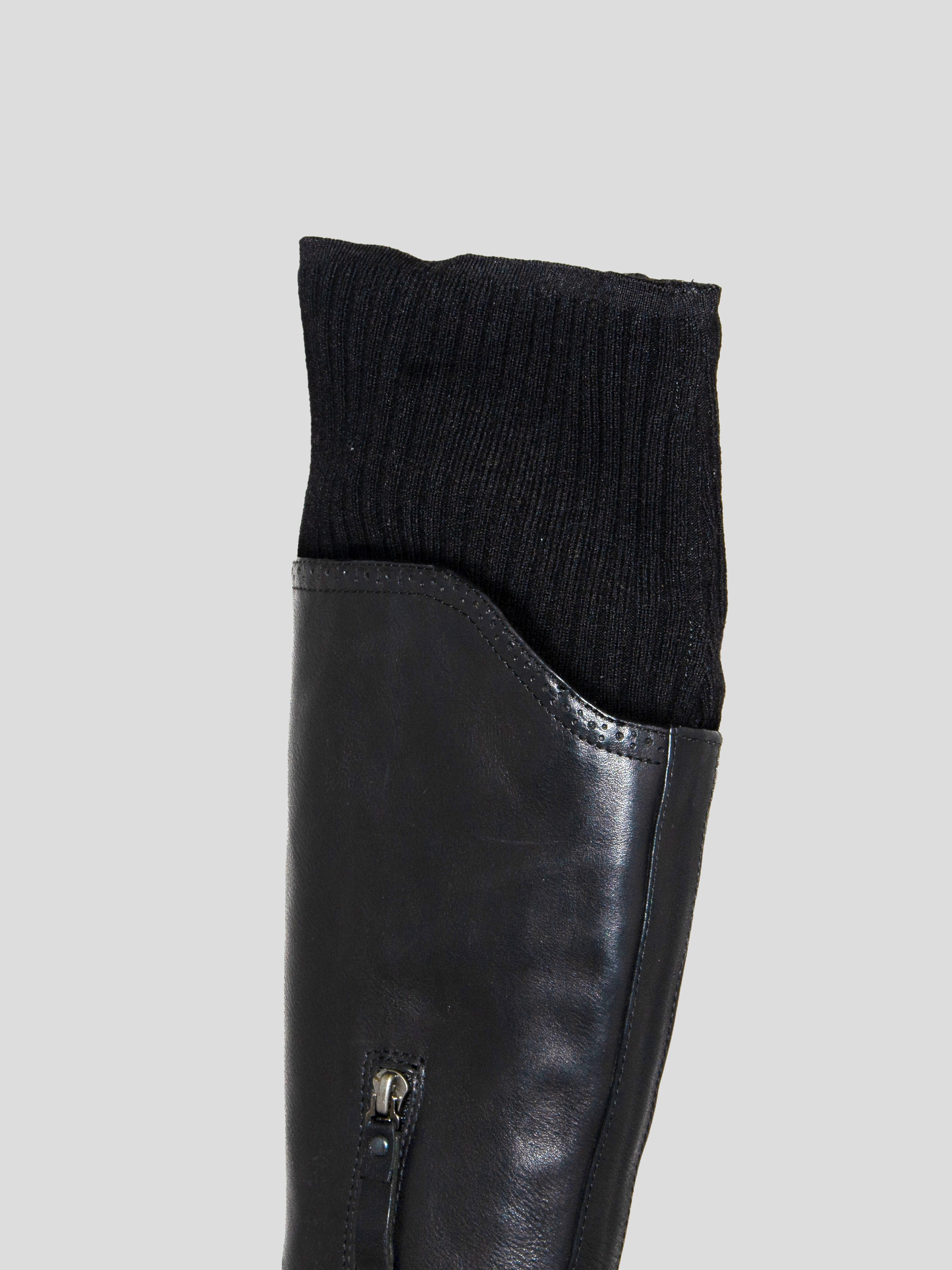 Wingtip Tall Boots