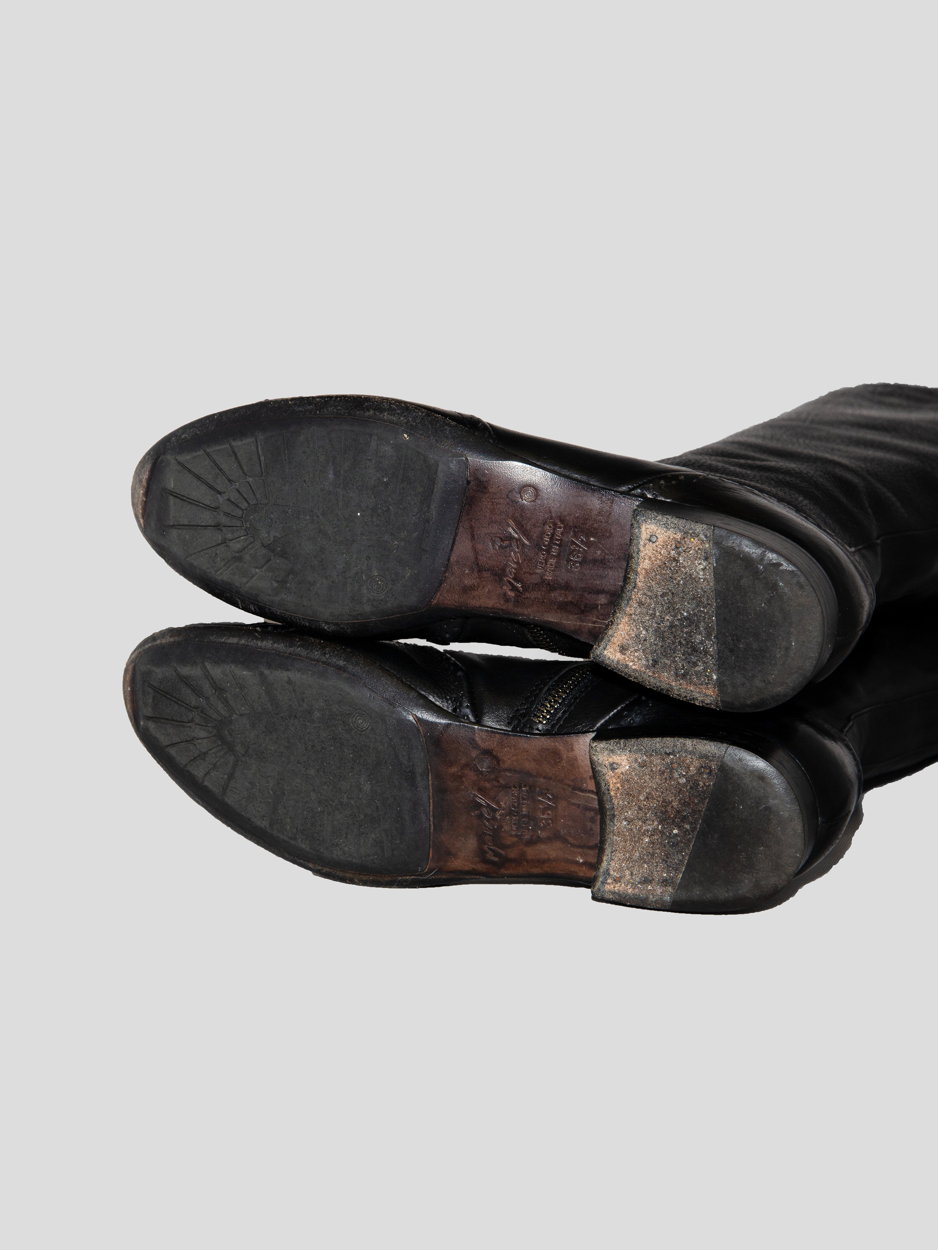 Wingtip Tall Boots
