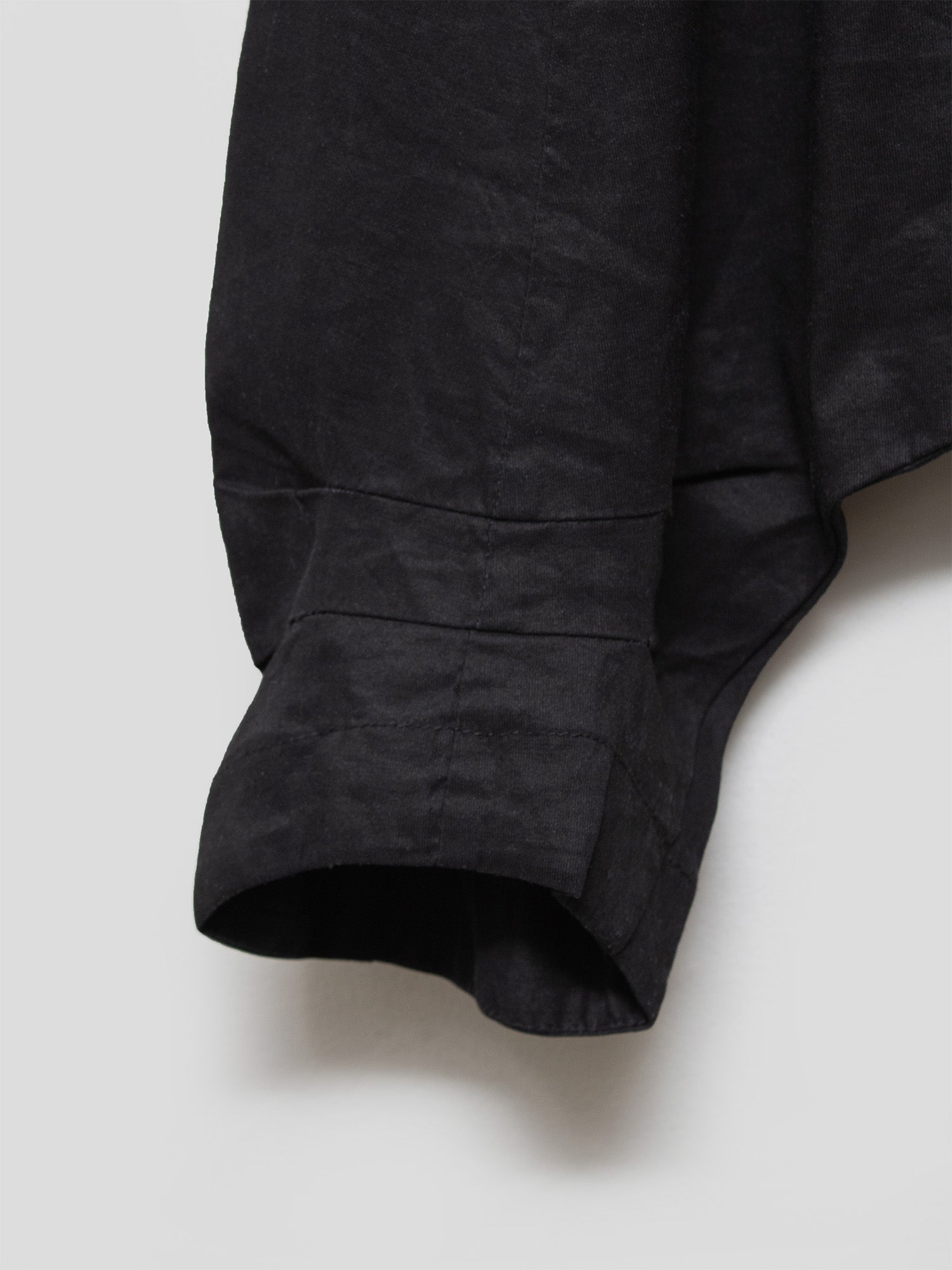 Asymmetrical Dropped Crotch Shorts