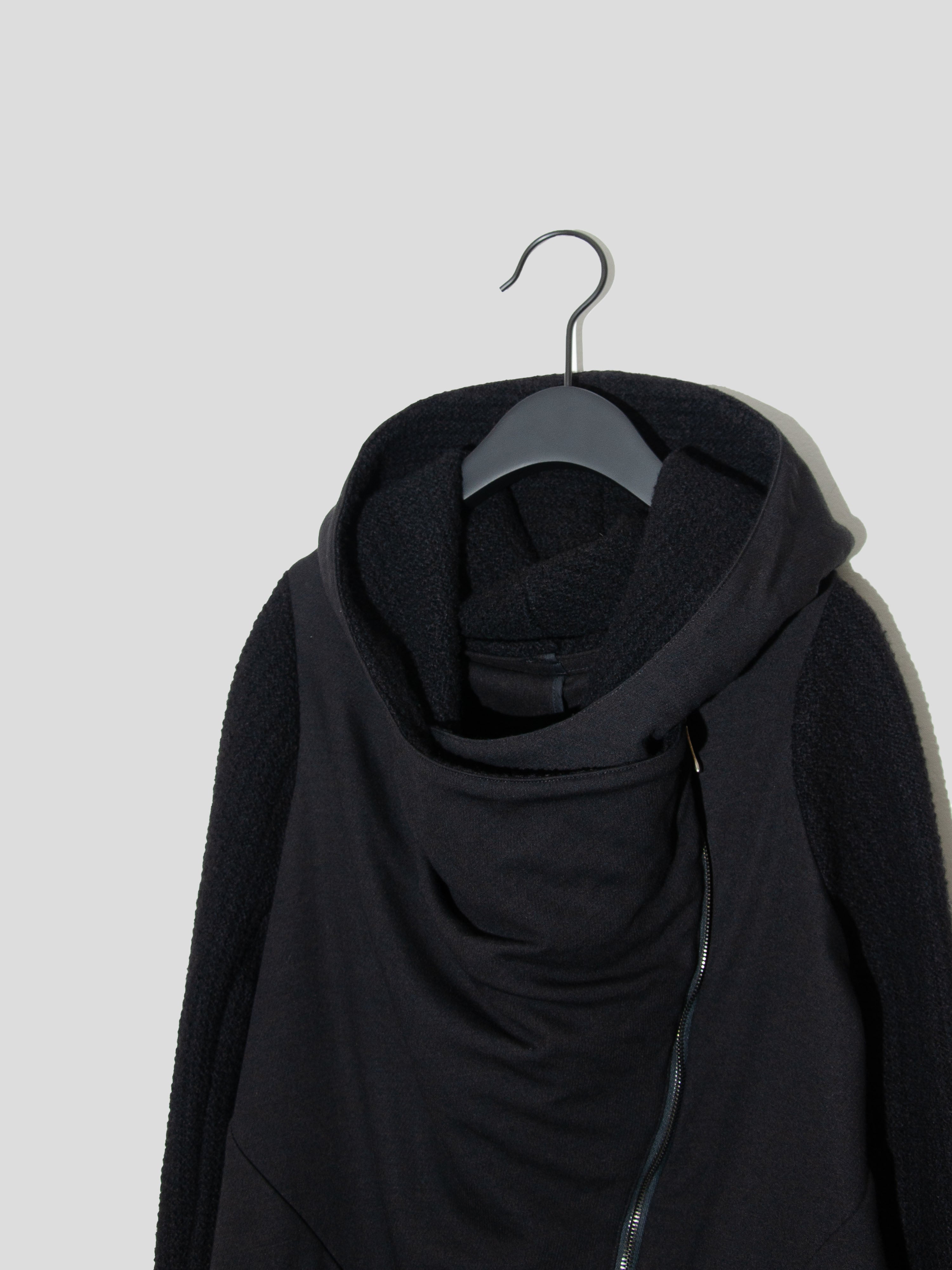 Hooded Wrap Coat