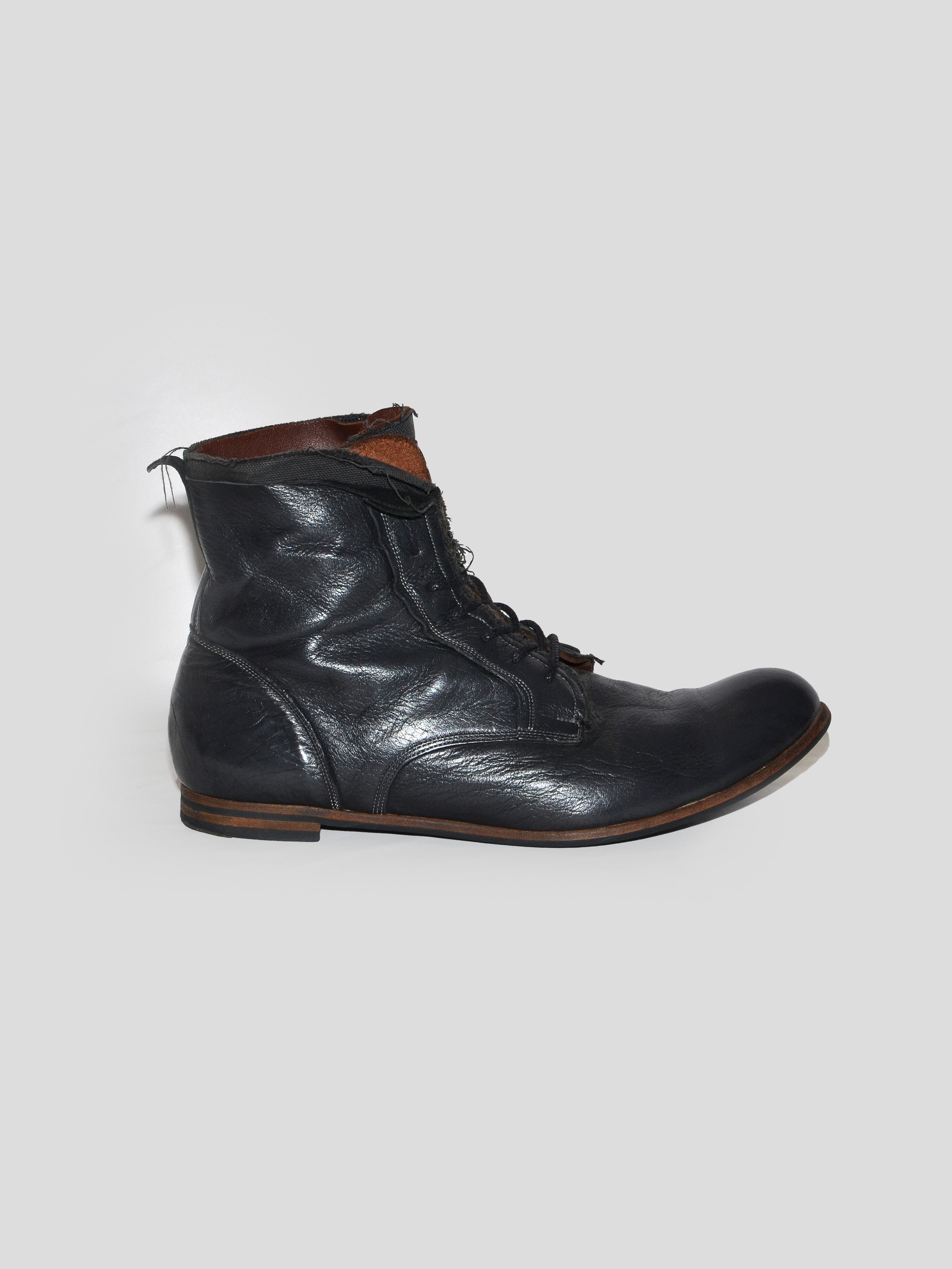 Mihara Yasuhiro 2000s Layered Leather Boots | COMMUNE