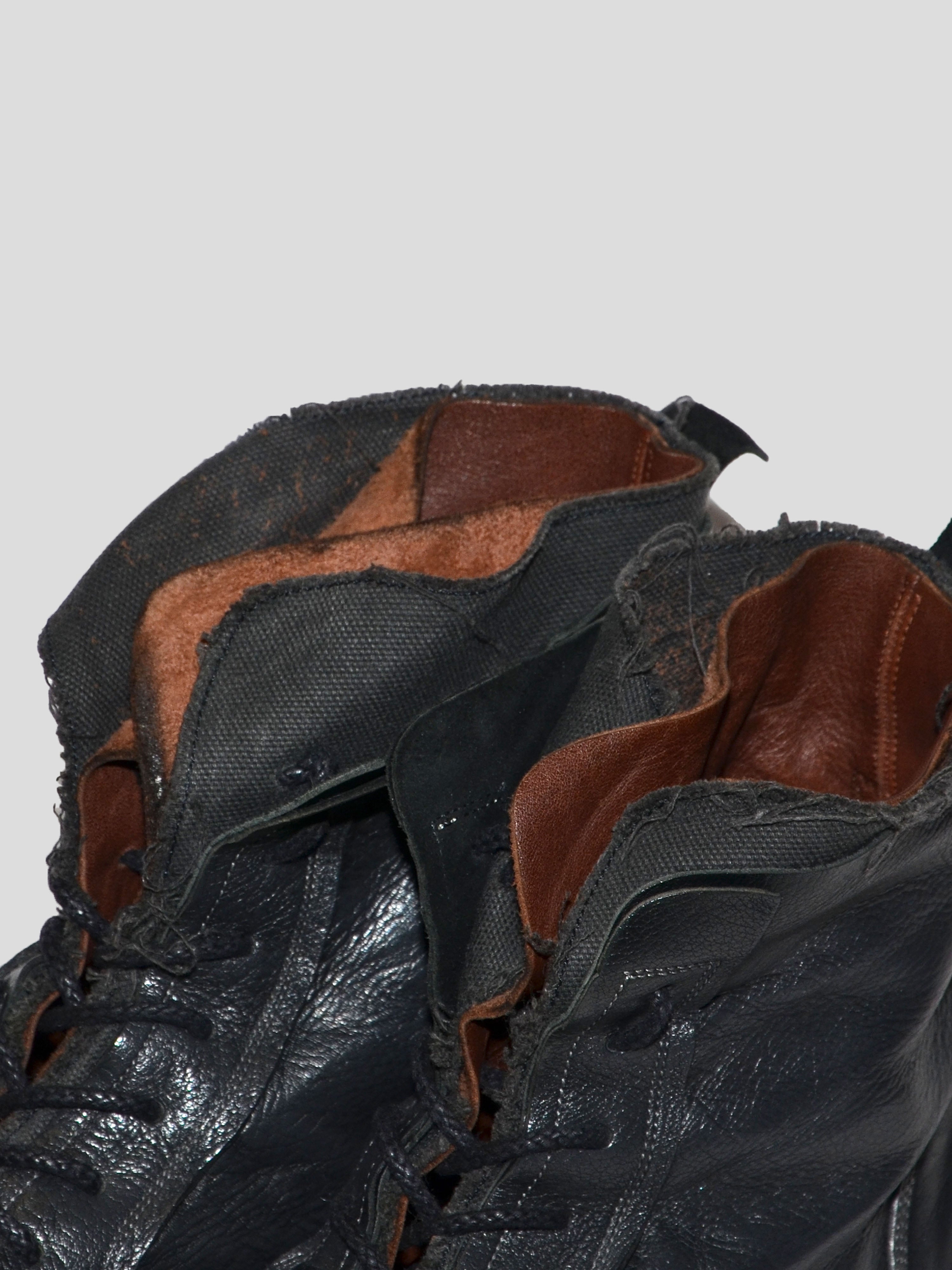 Mihara Yasuhiro 2000s Layered Leather Boots | COMMUNE