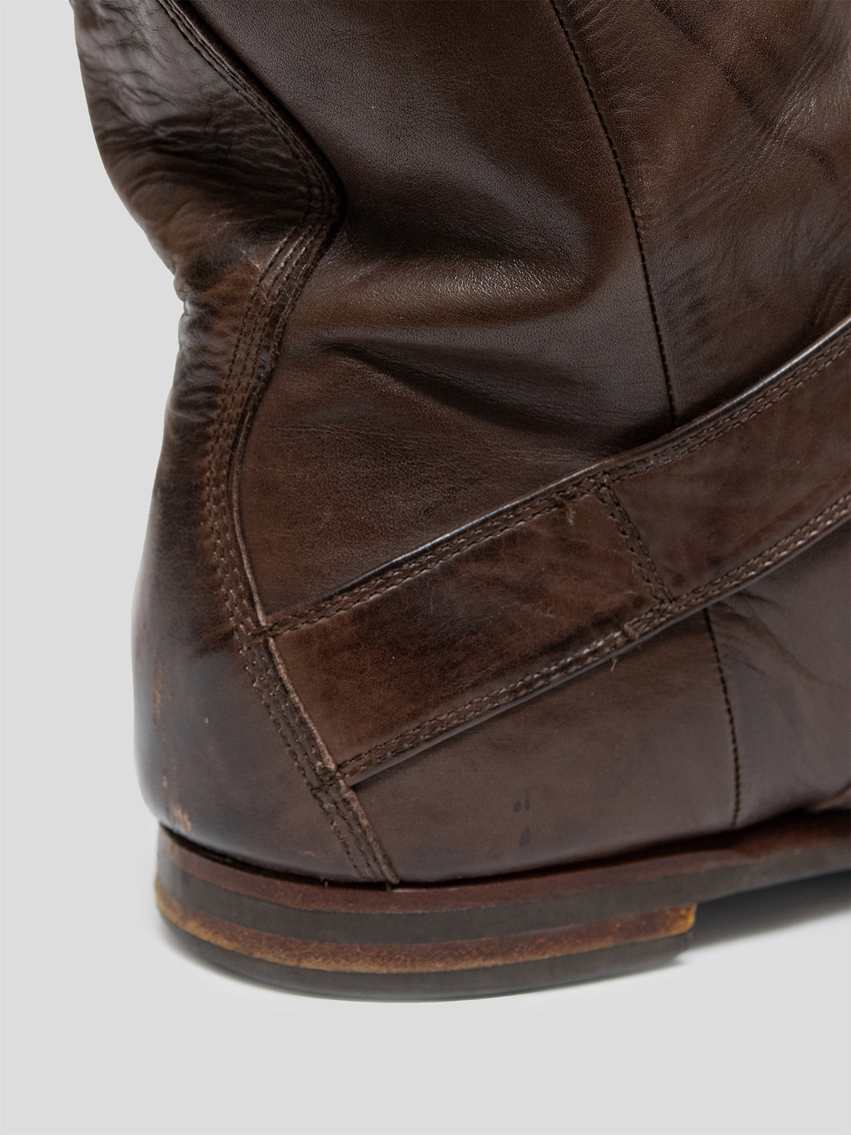 2000s Leather Pirate Boots