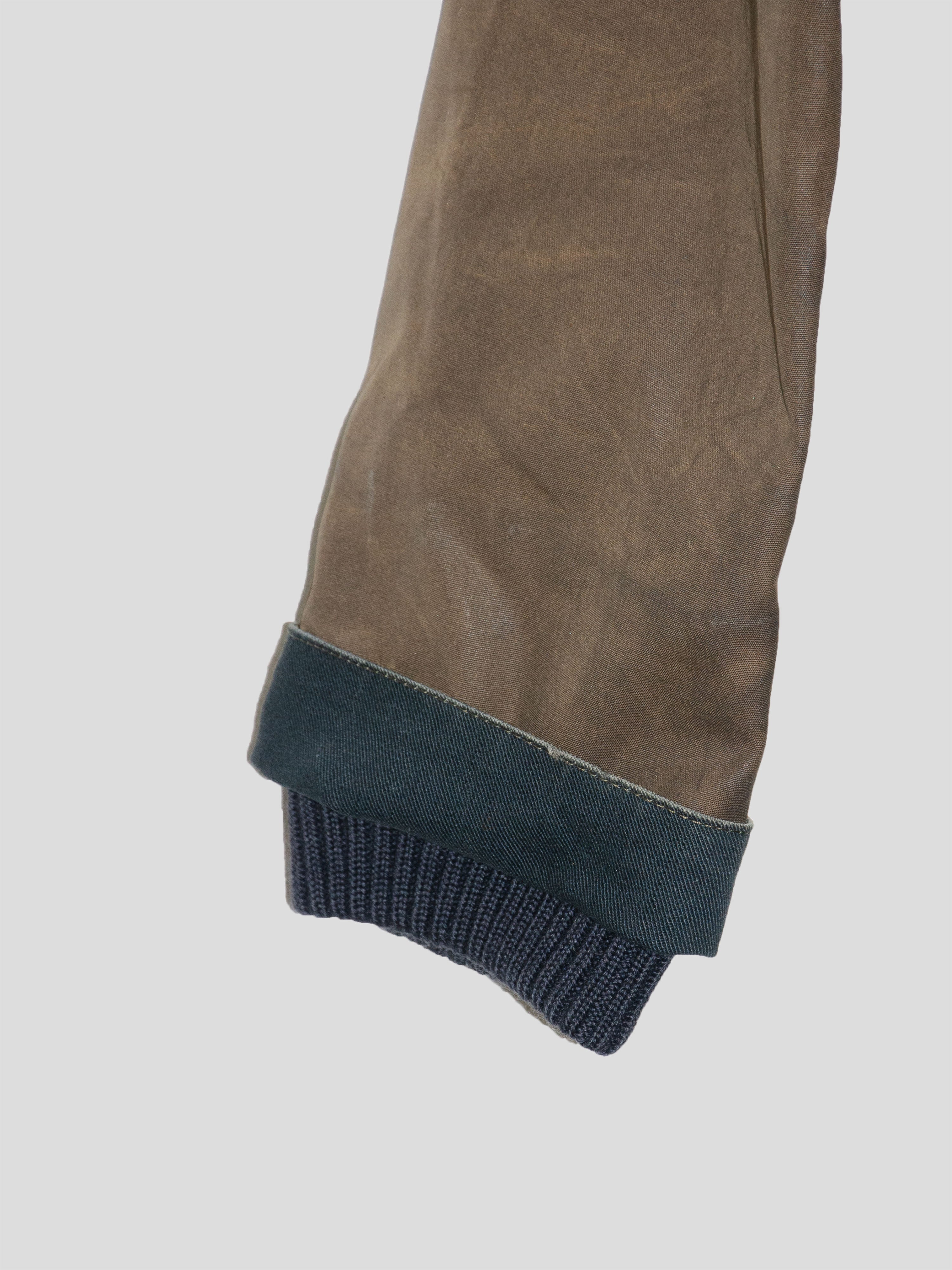 AW01 Waxed Trench Coat