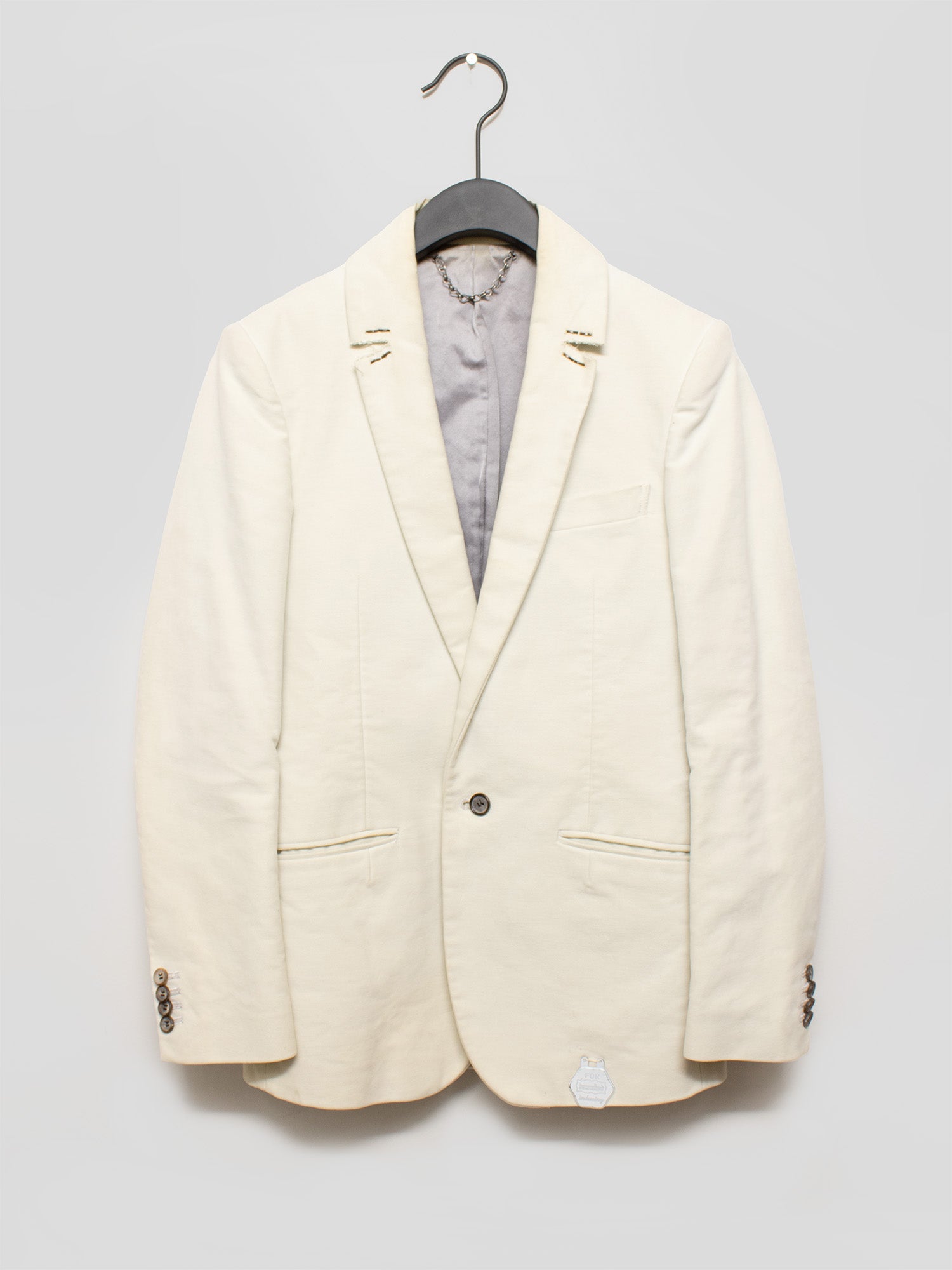 AW05 Stapled Moleskin Blazer