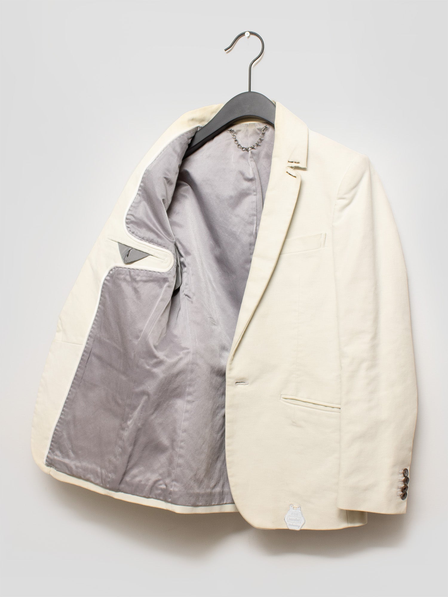 AW05 Stapled Moleskin Blazer