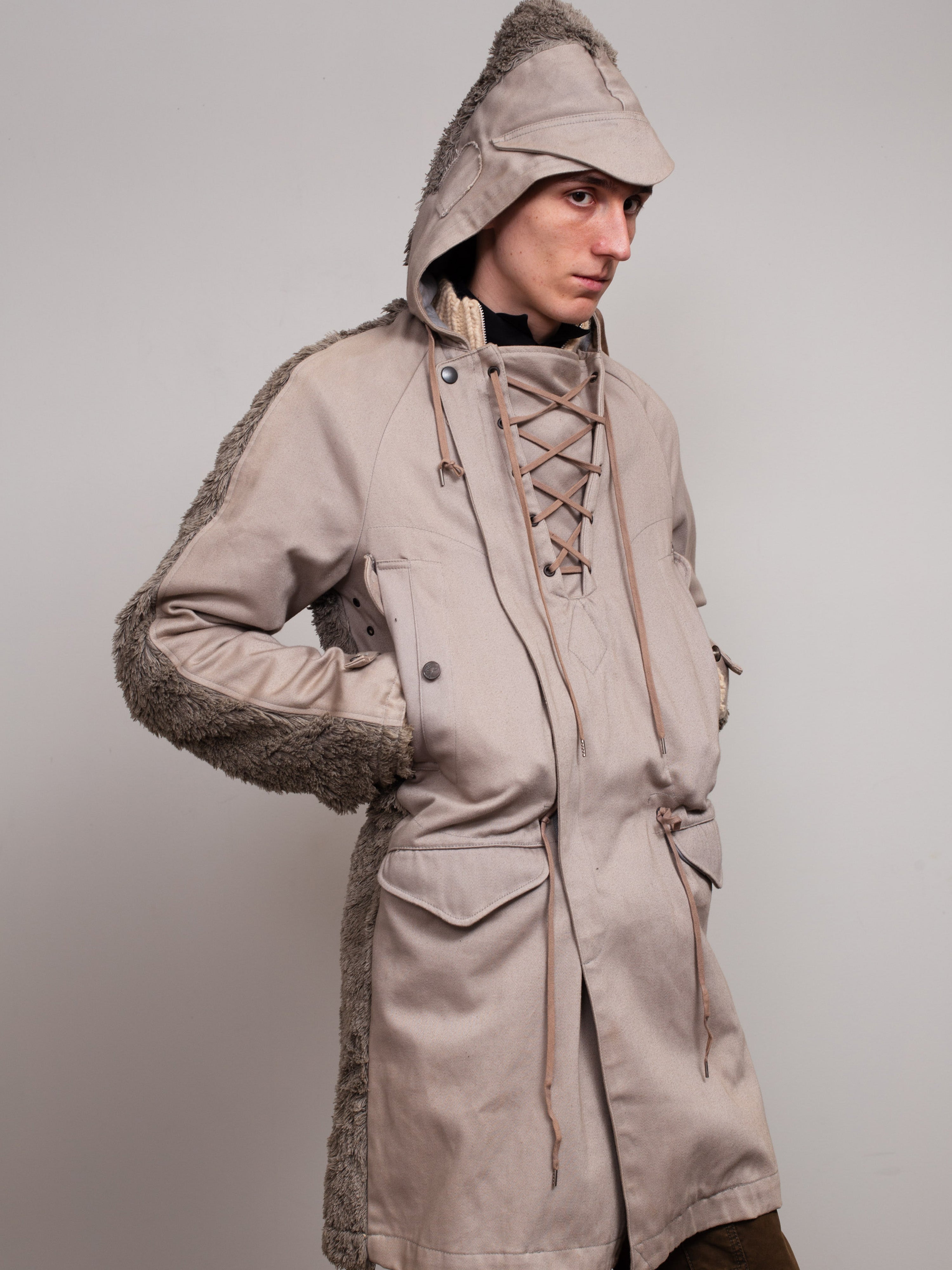 AW06 Shaggy Hybrid Parka