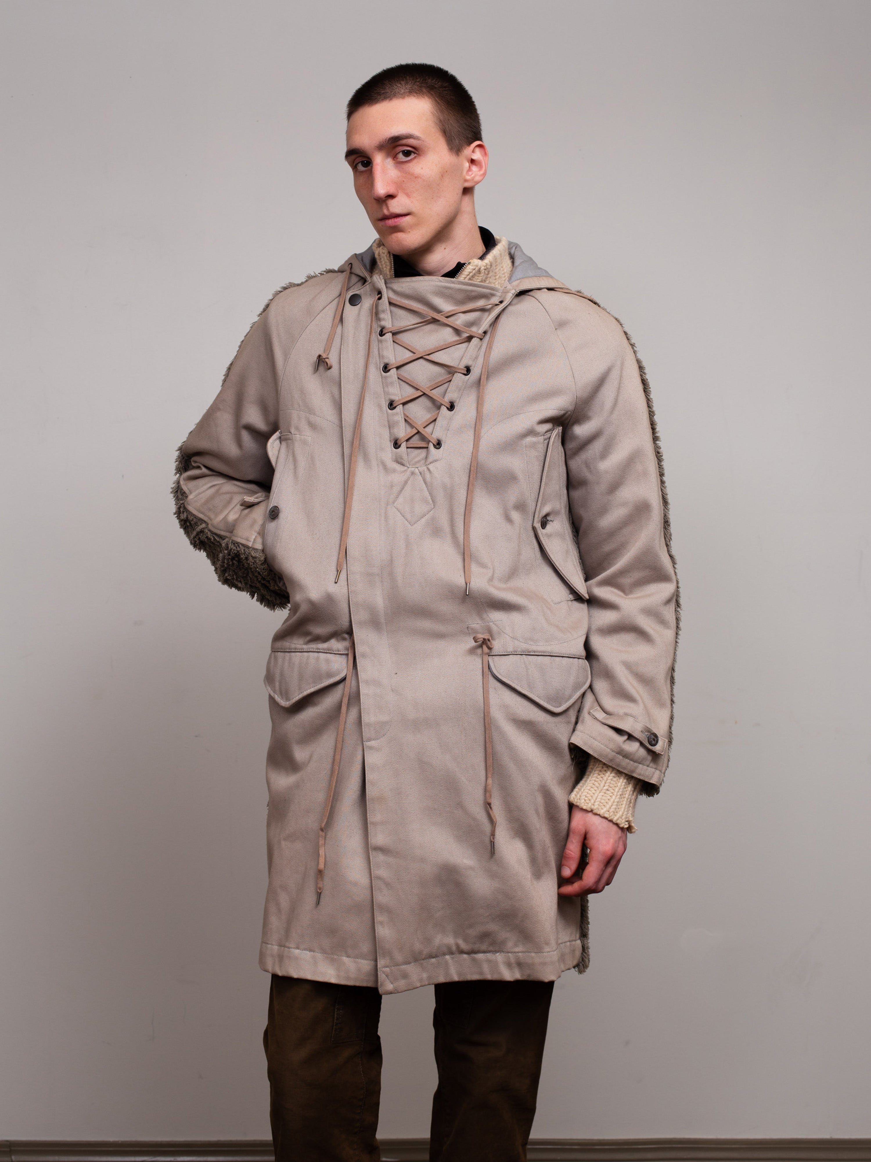 AW06 Shaggy Hybrid Parka