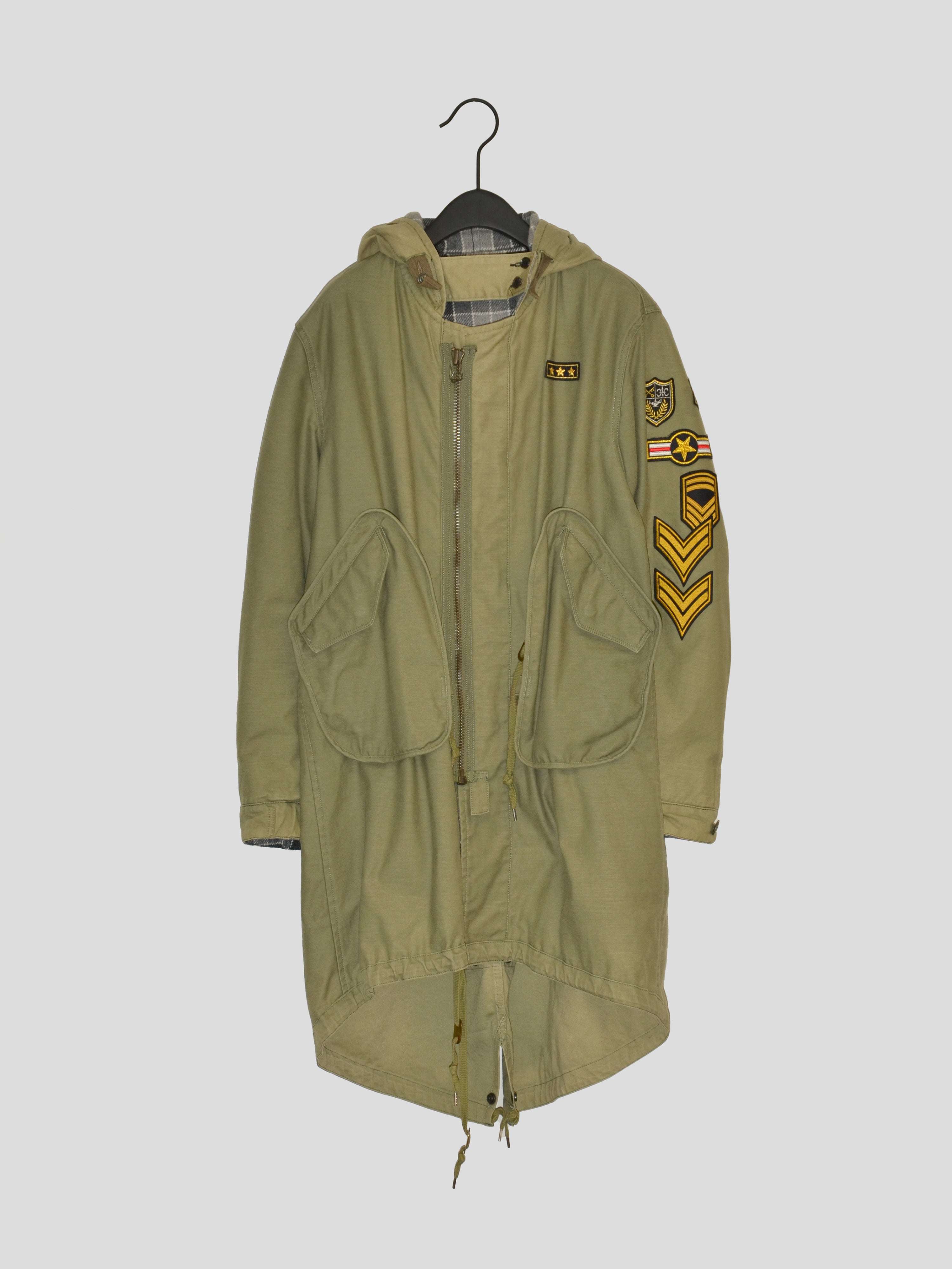 AW12 Reversible Military Parka