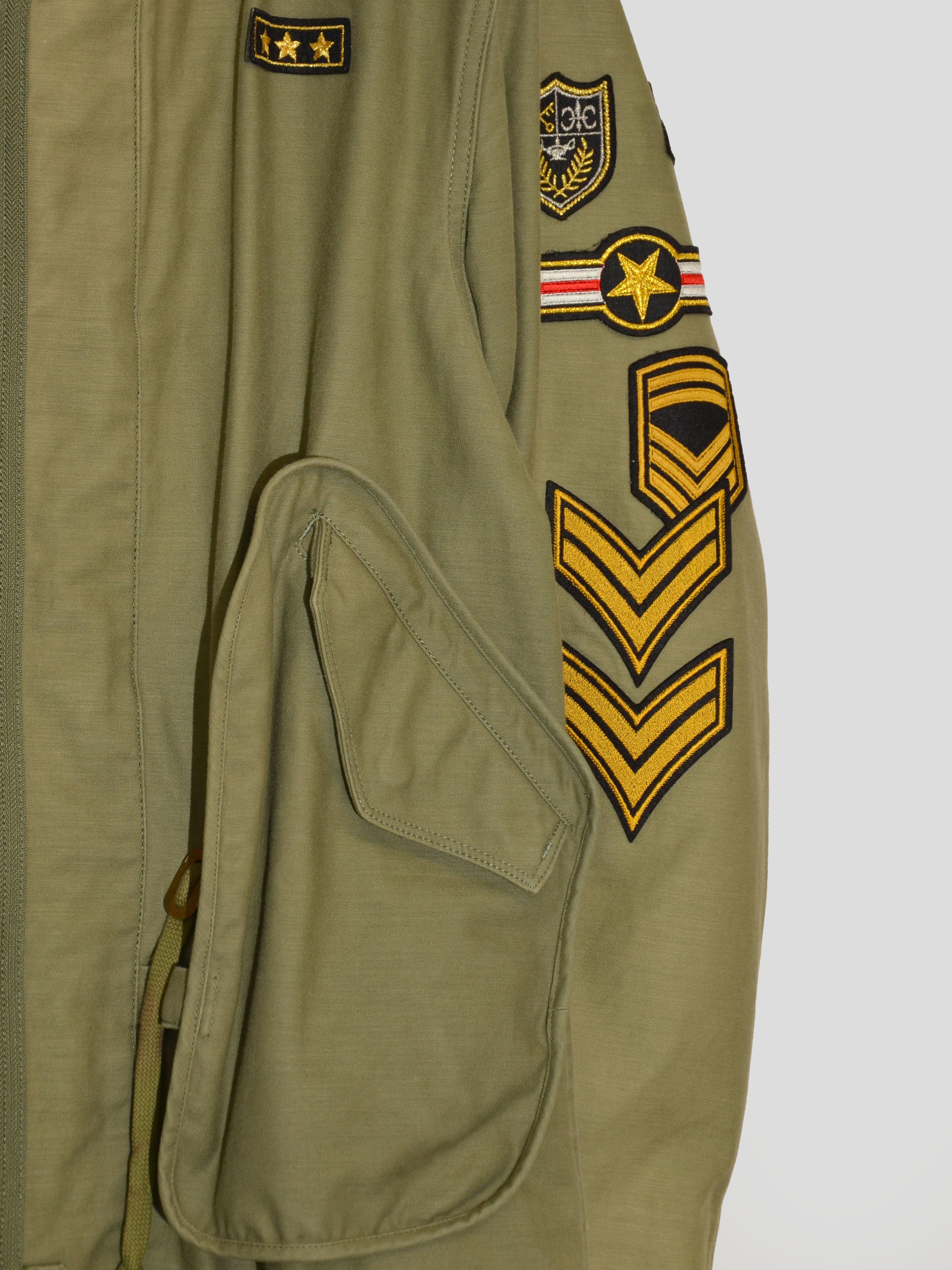AW12 Reversible Military Parka