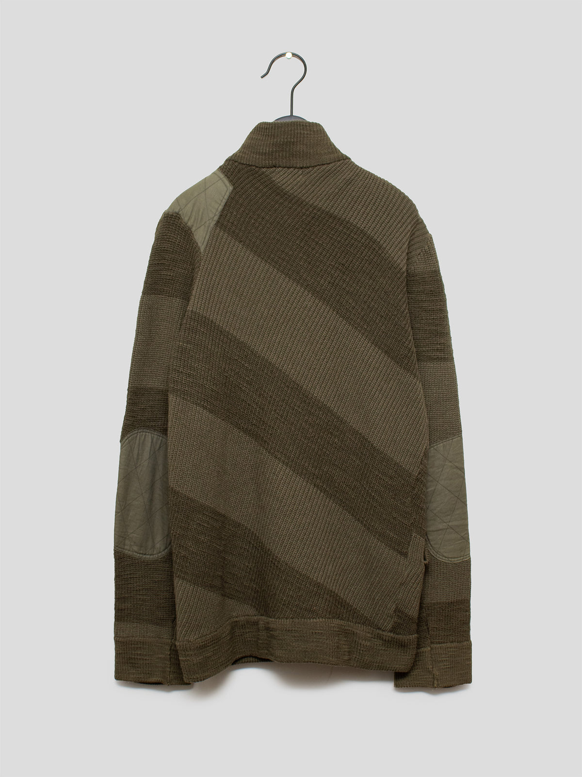 AW04 Twisted Zip-Up Sweater