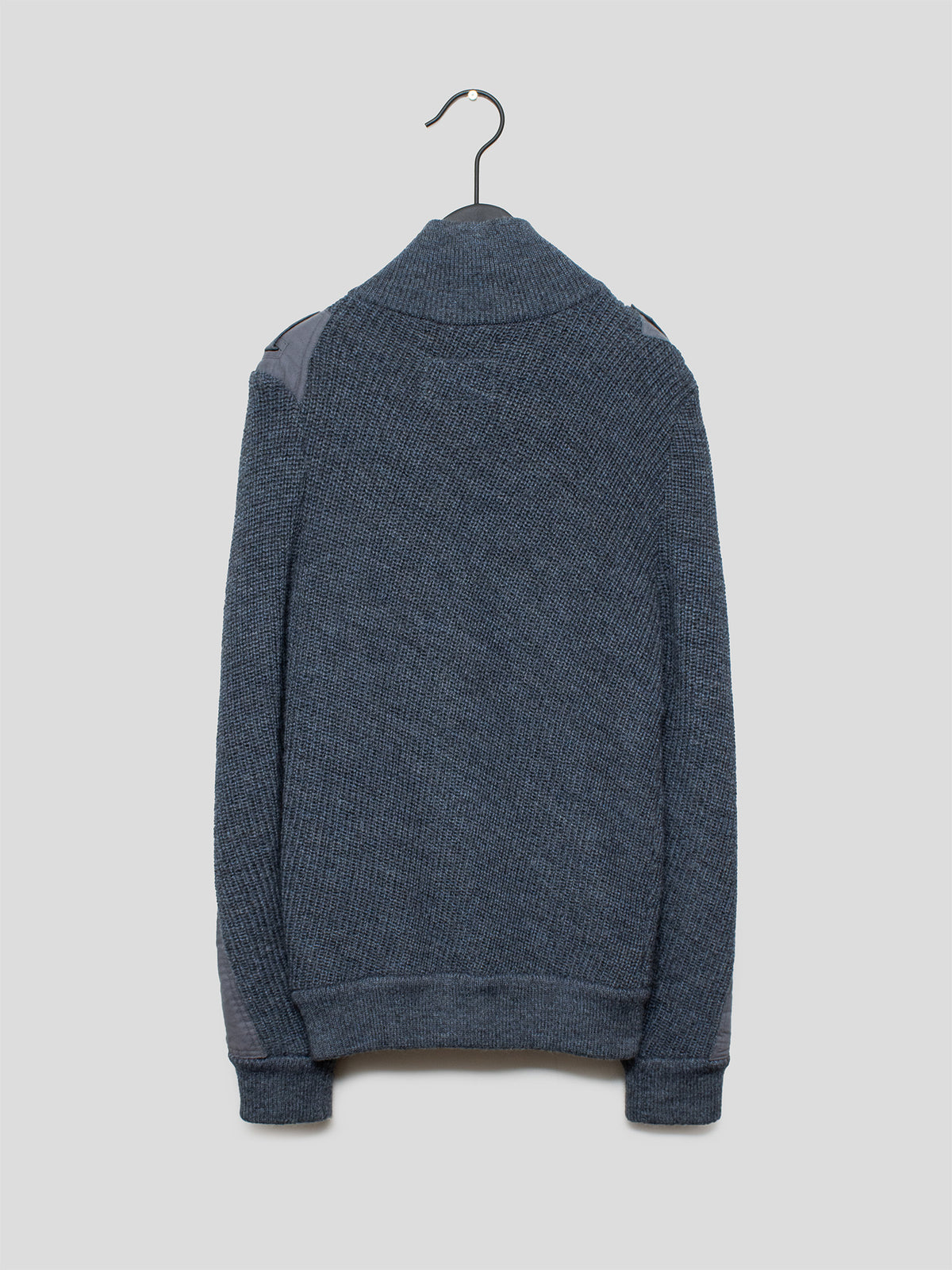 AW07 Twisted Zip-Up Sweater