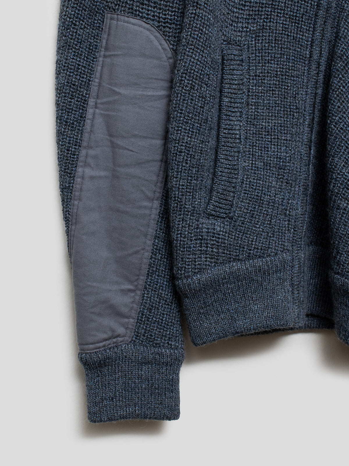 AW07 Twisted Zip-Up Sweater