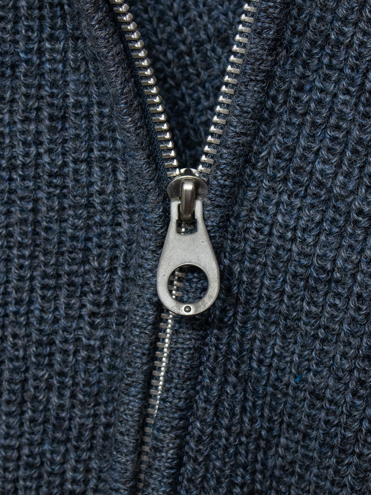 AW07 Twisted Zip-Up Sweater