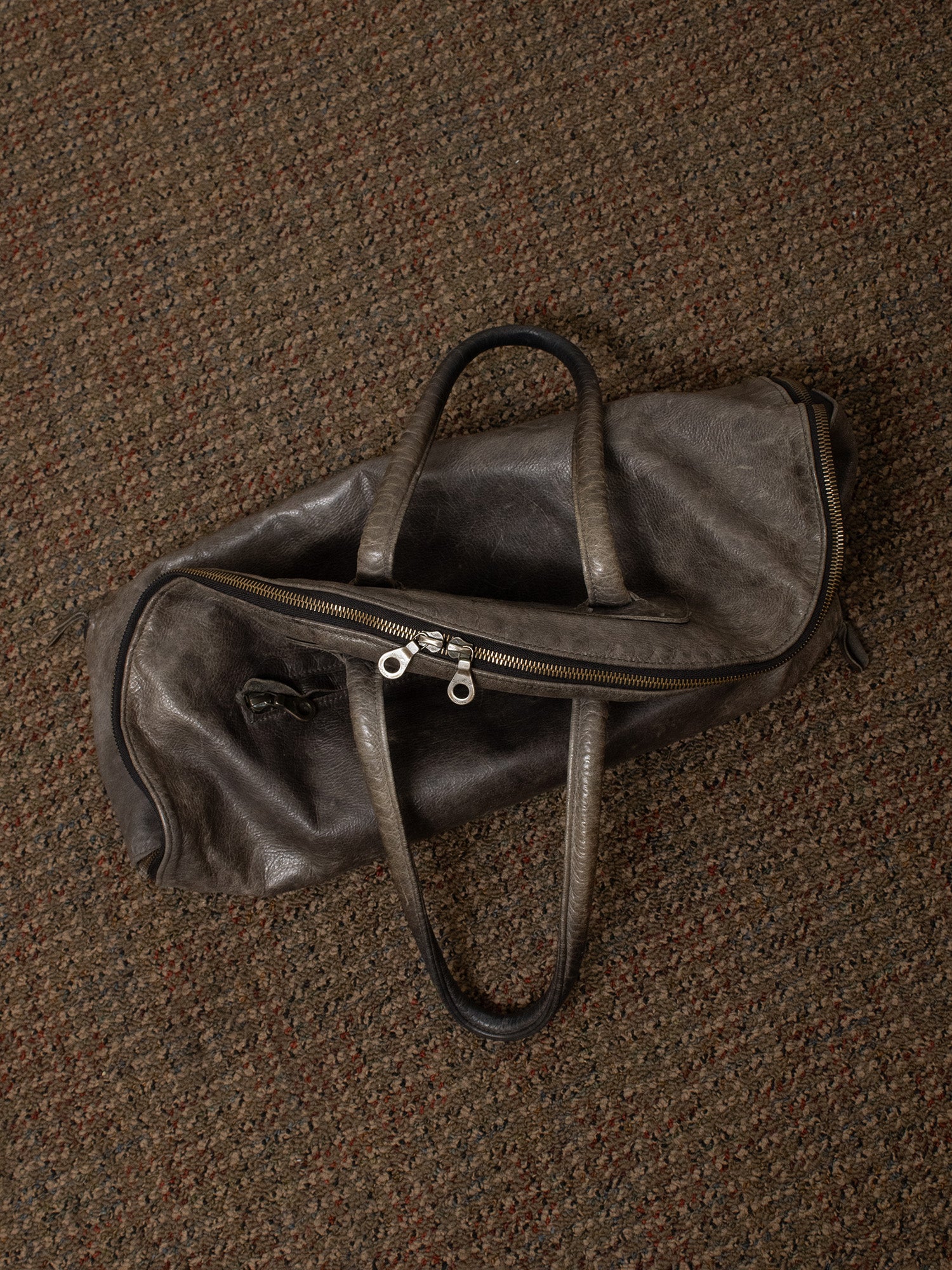 SS09 Jas.M.B Spiral Zip Boston Bag