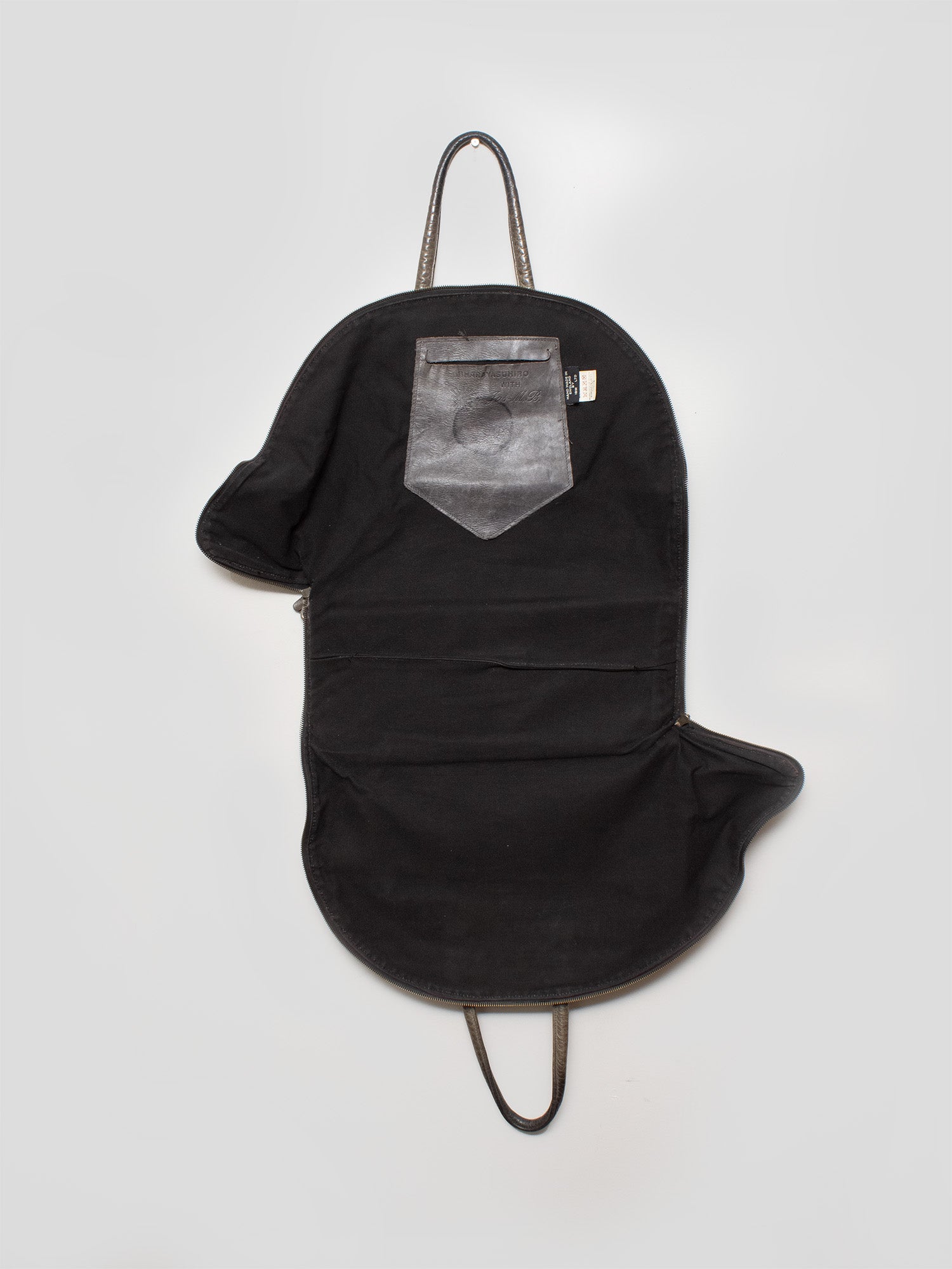 SS09 Jas.M.B Spiral Zip Boston Bag