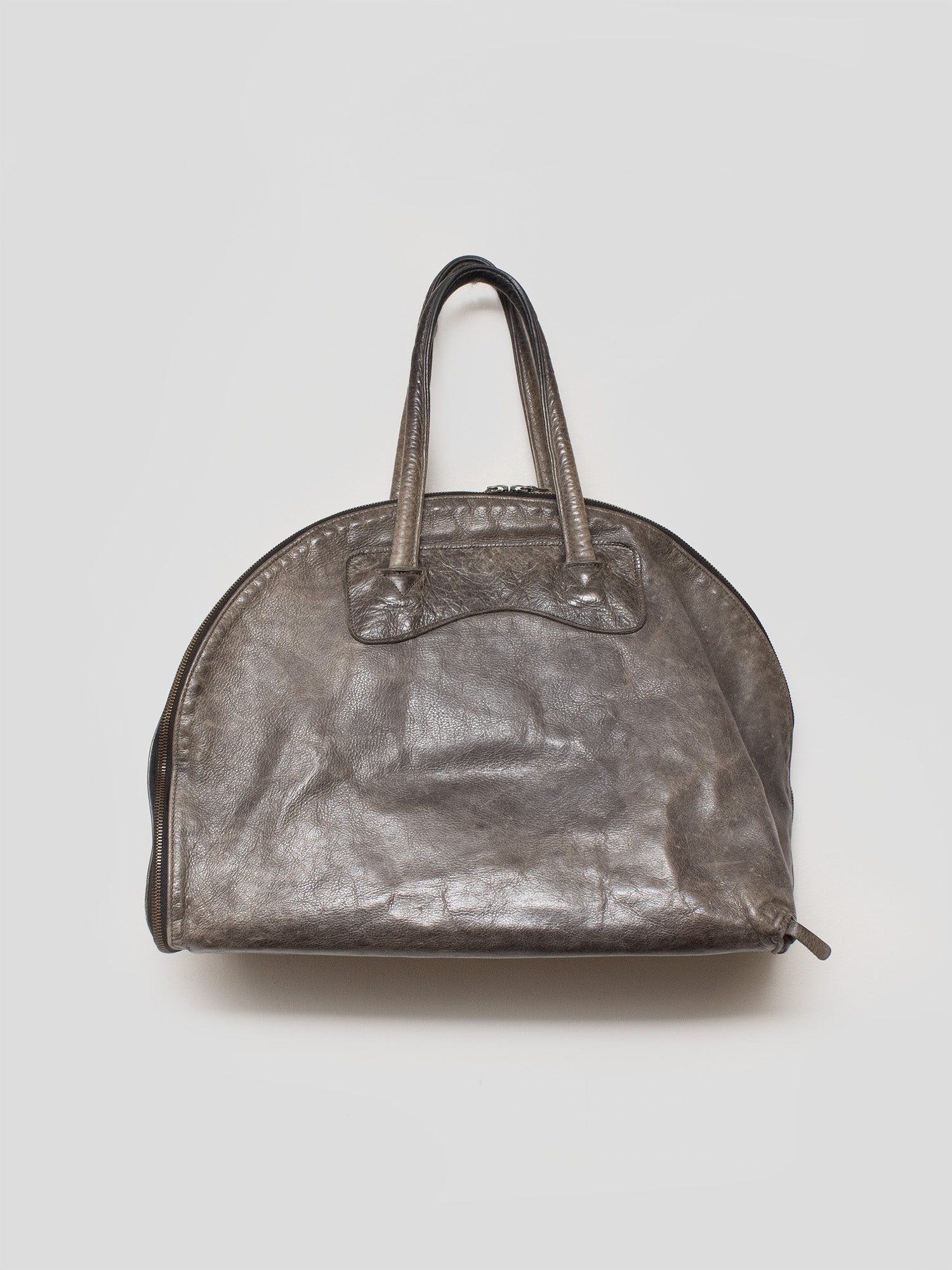 SS09 Jas.M.B Spiral Zip Boston Bag