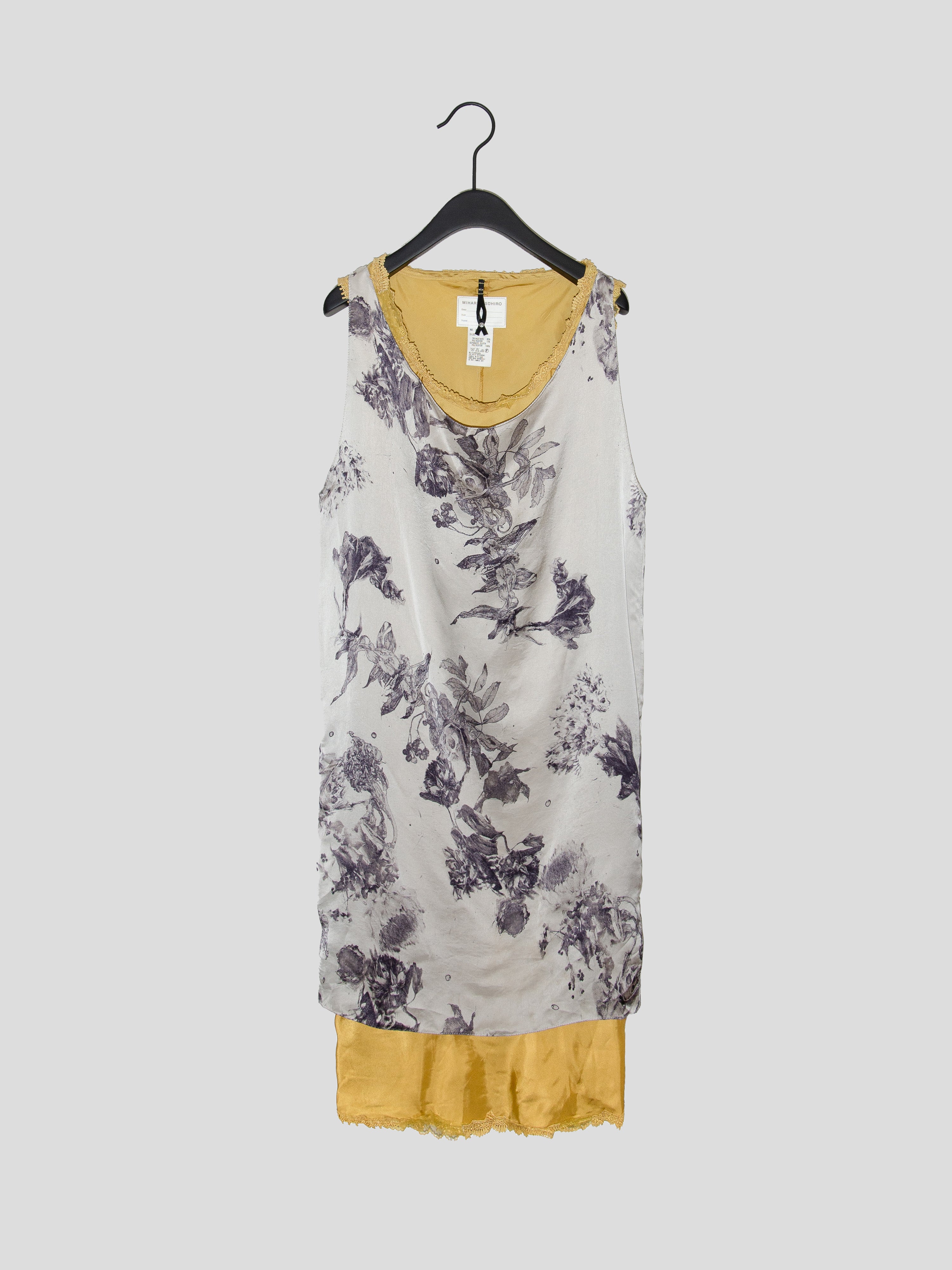 SS05 Lace Trim Floral Dress