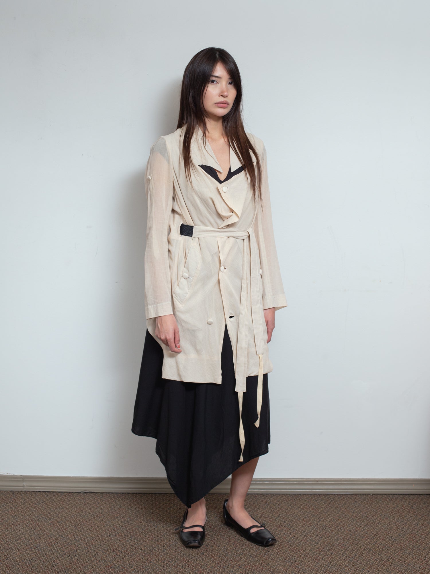 SS08 Soft Trench Blouse