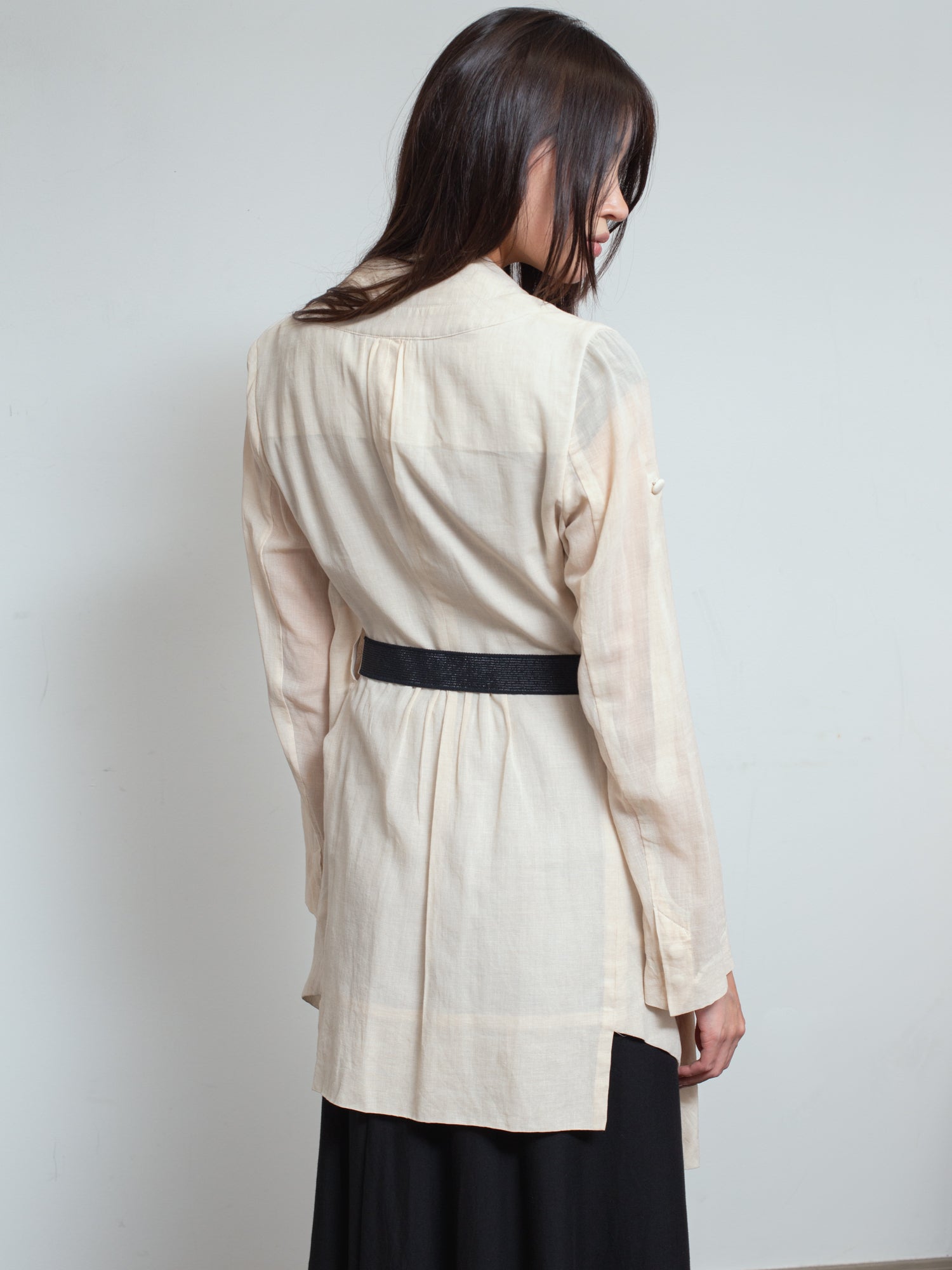 SS08 Soft Trench Blouse