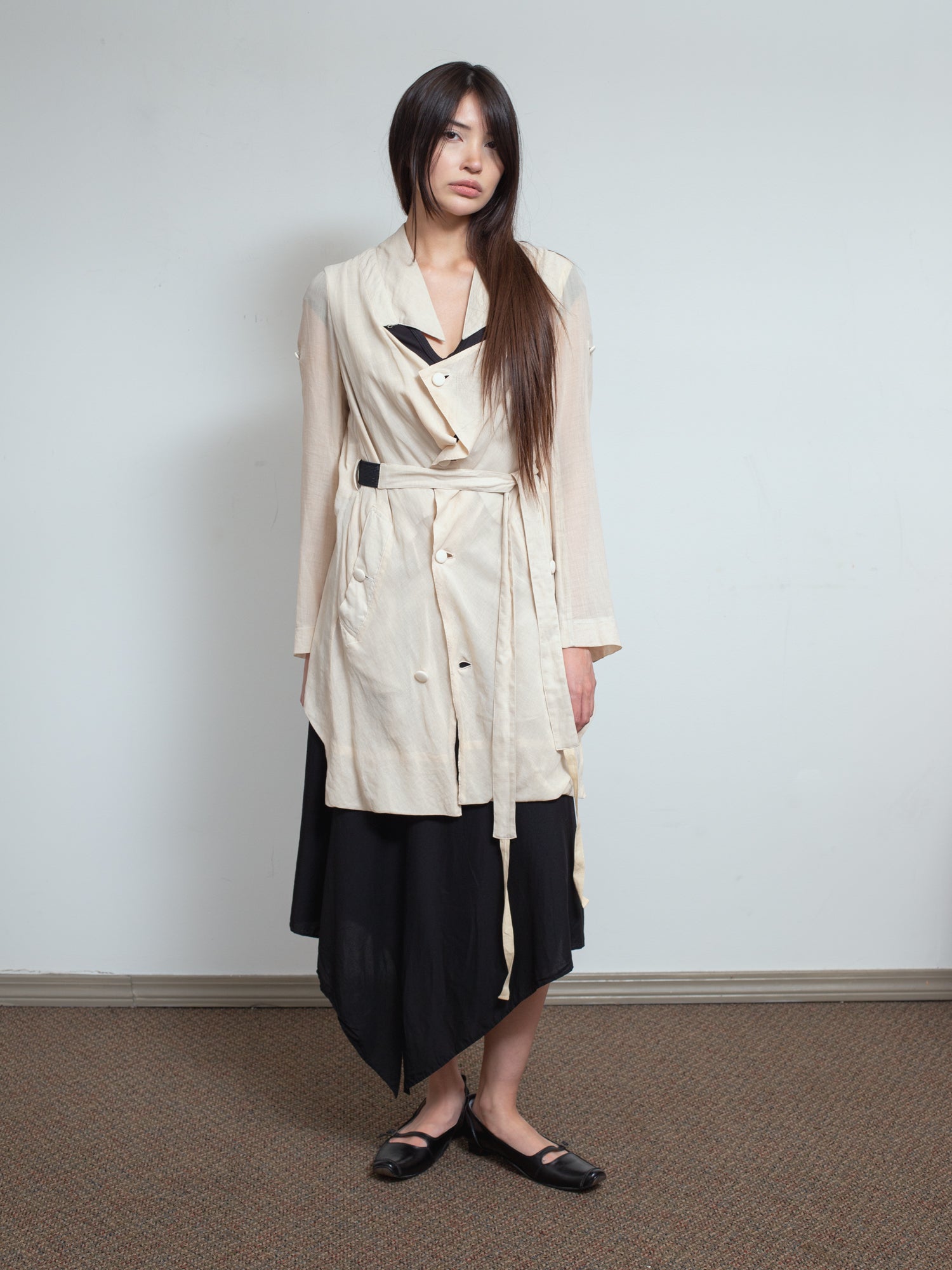SS08 Soft Trench Blouse