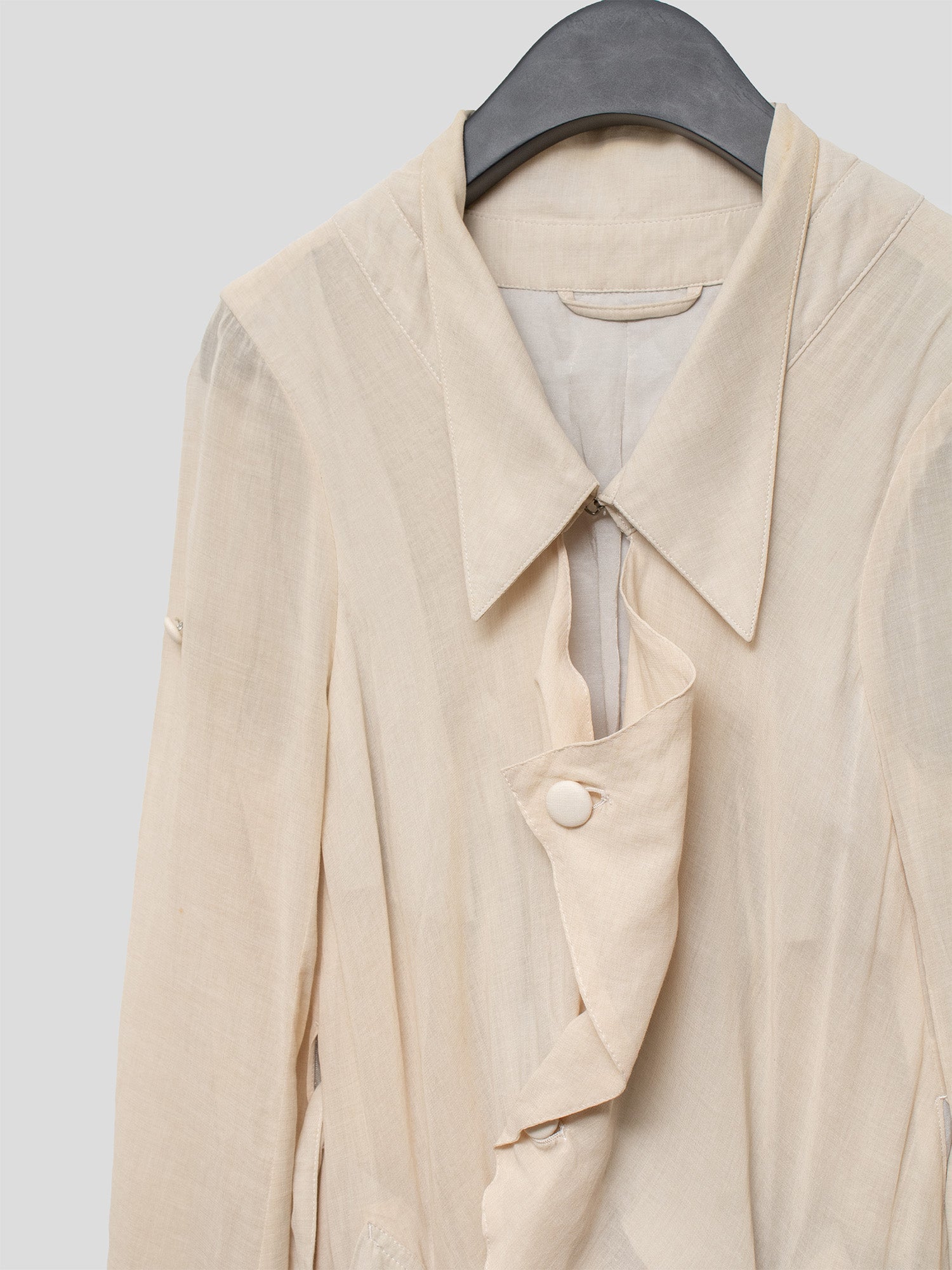 SS08 Soft Trench Blouse