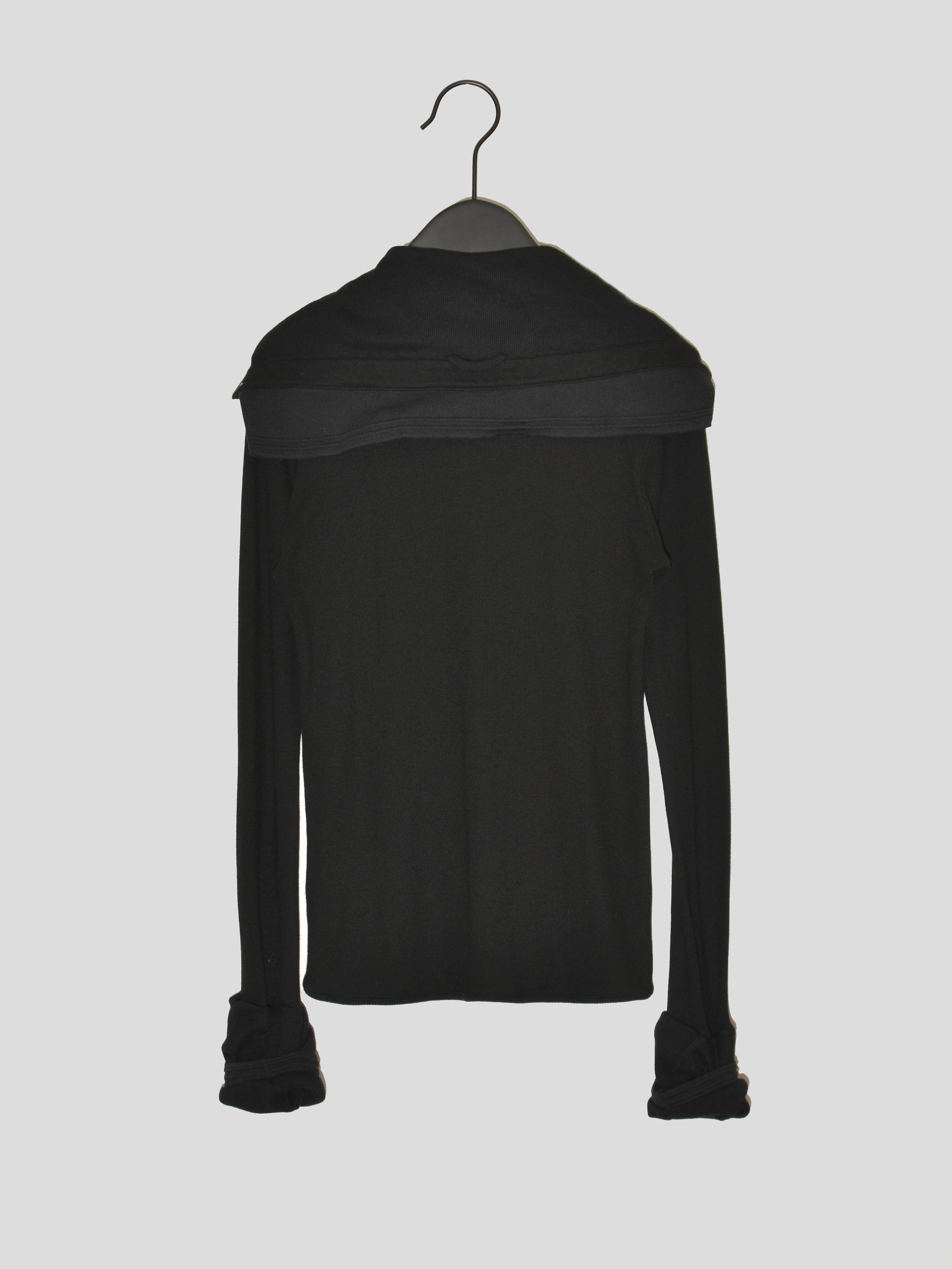 Stacked Collar Polo Shirt