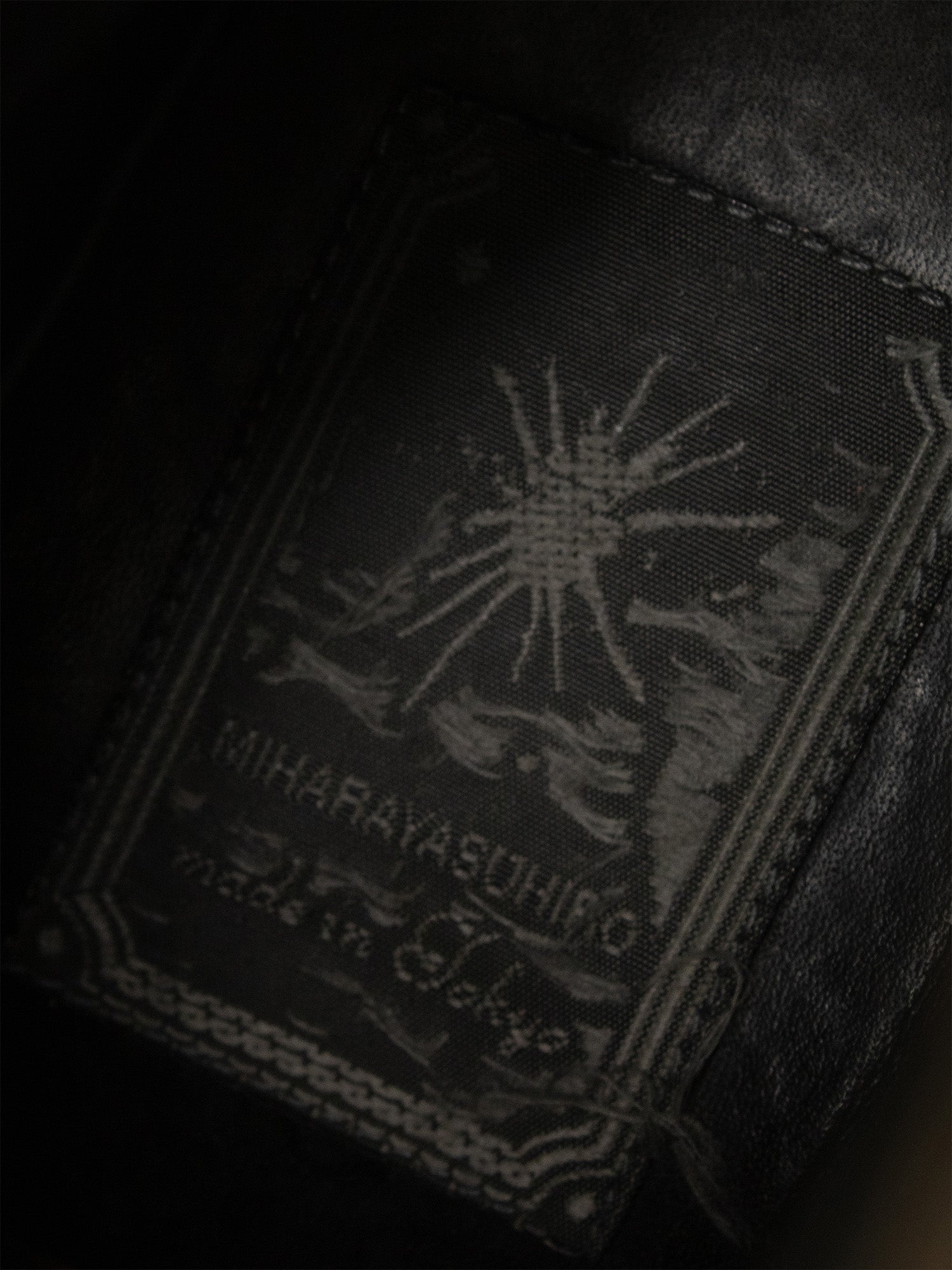 2000s Wrinkled Leather Boots