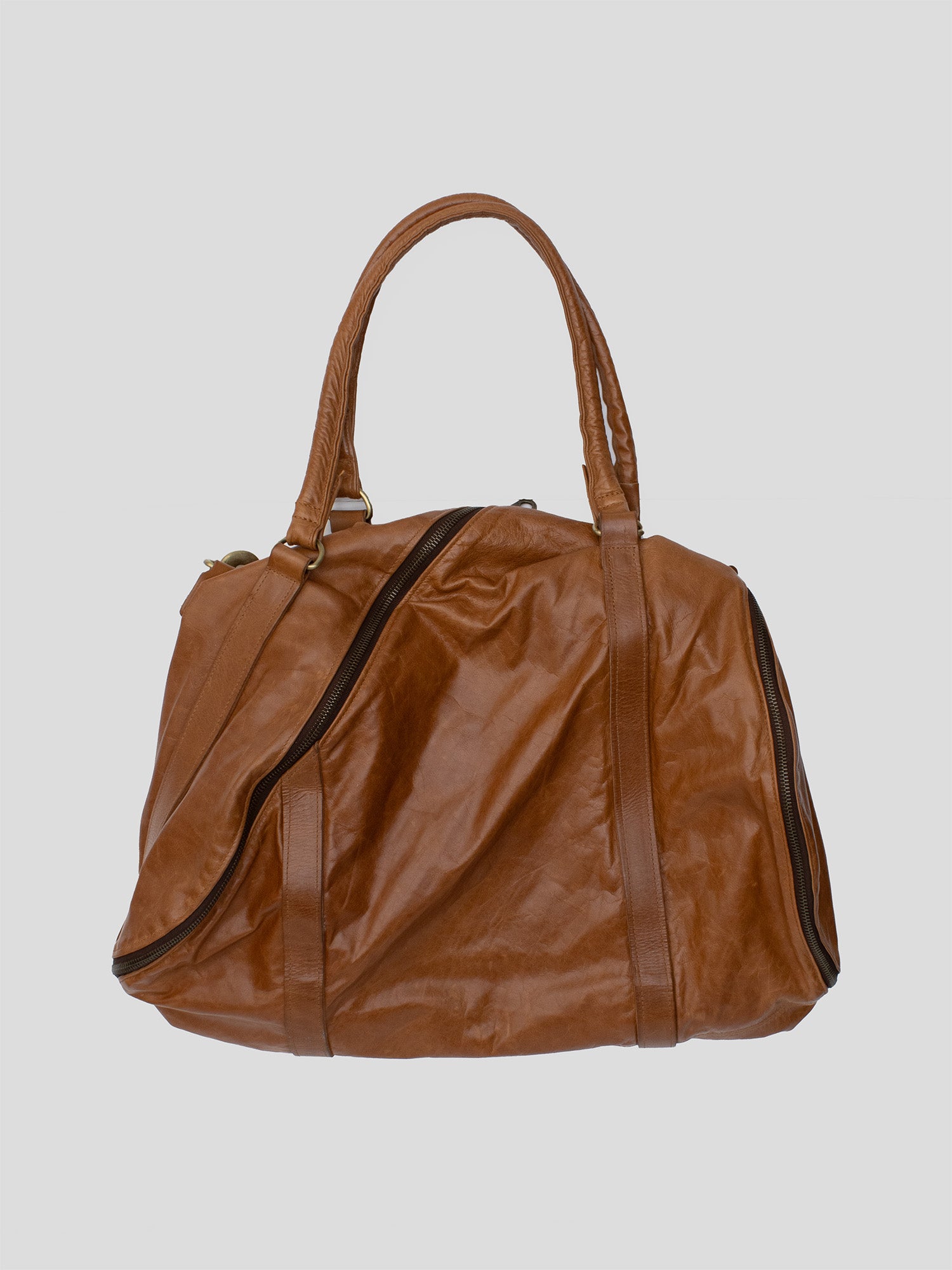 SS09 Jas M.B. Spiral-zip Reversible Leather Bag