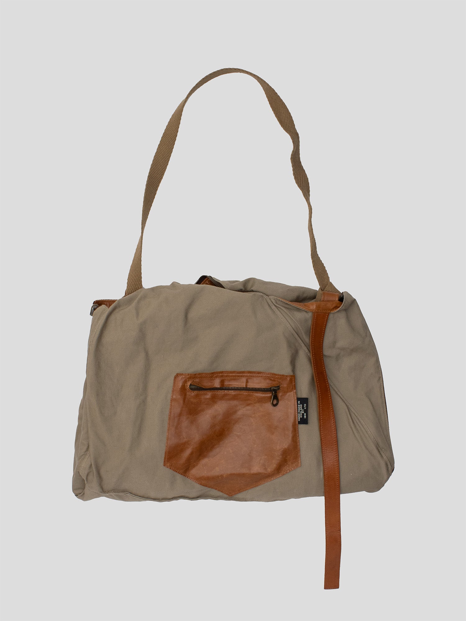 SS09 Jas M.B. Spiral-zip Reversible Leather Bag