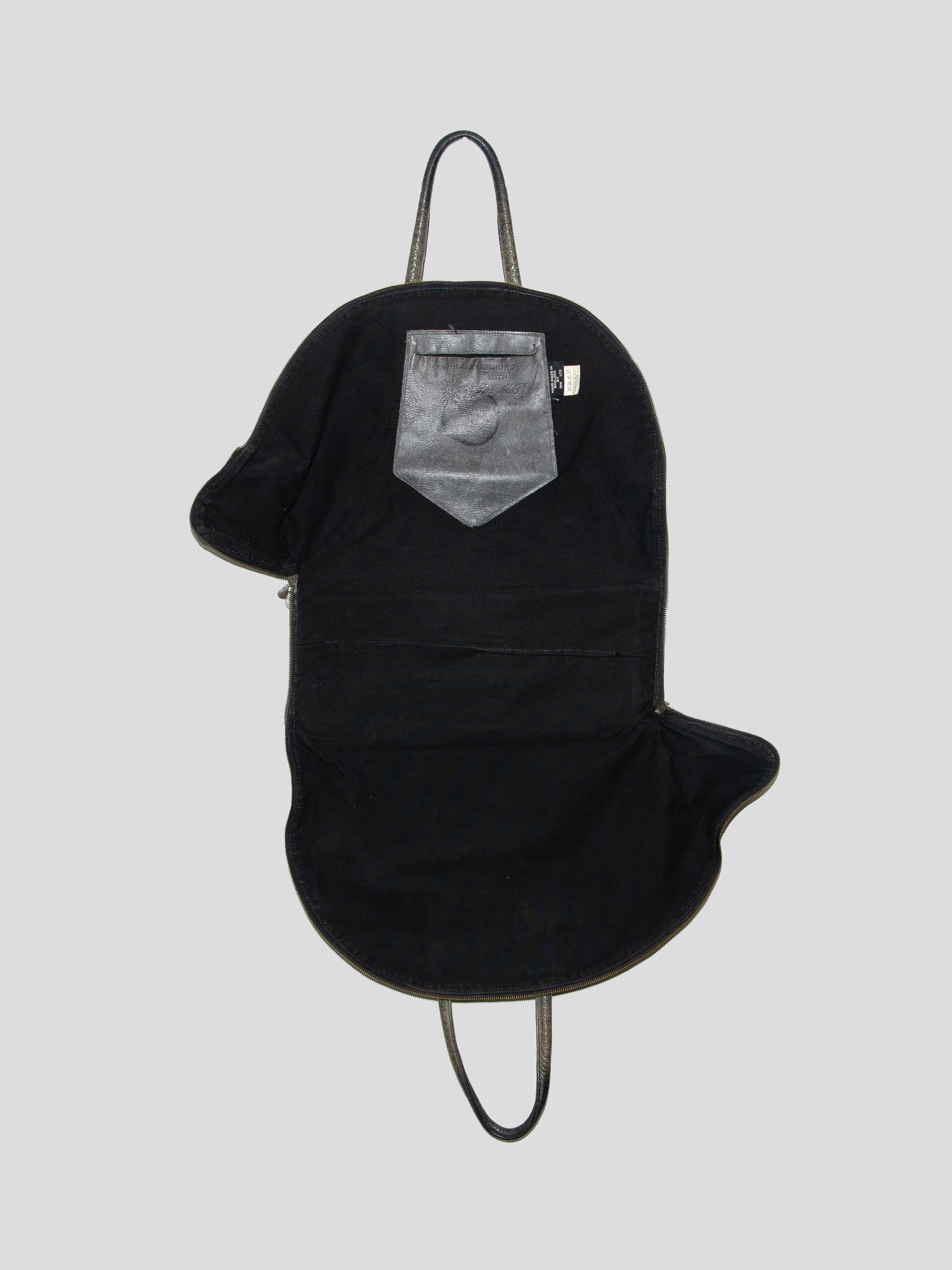 Jas.M.B SS09 Spiral Zip Boston Bag