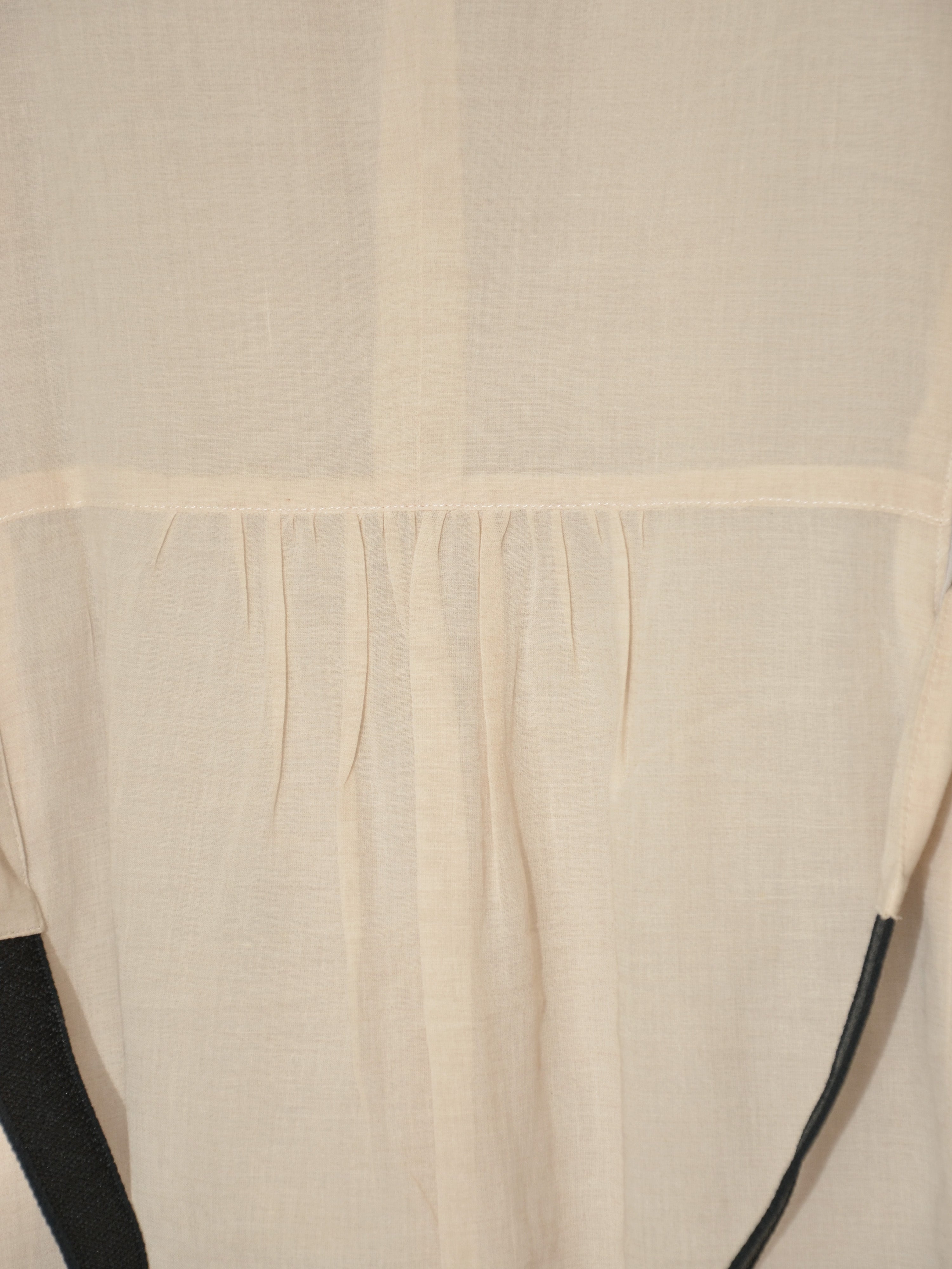 2000s Soft Trench Blouse