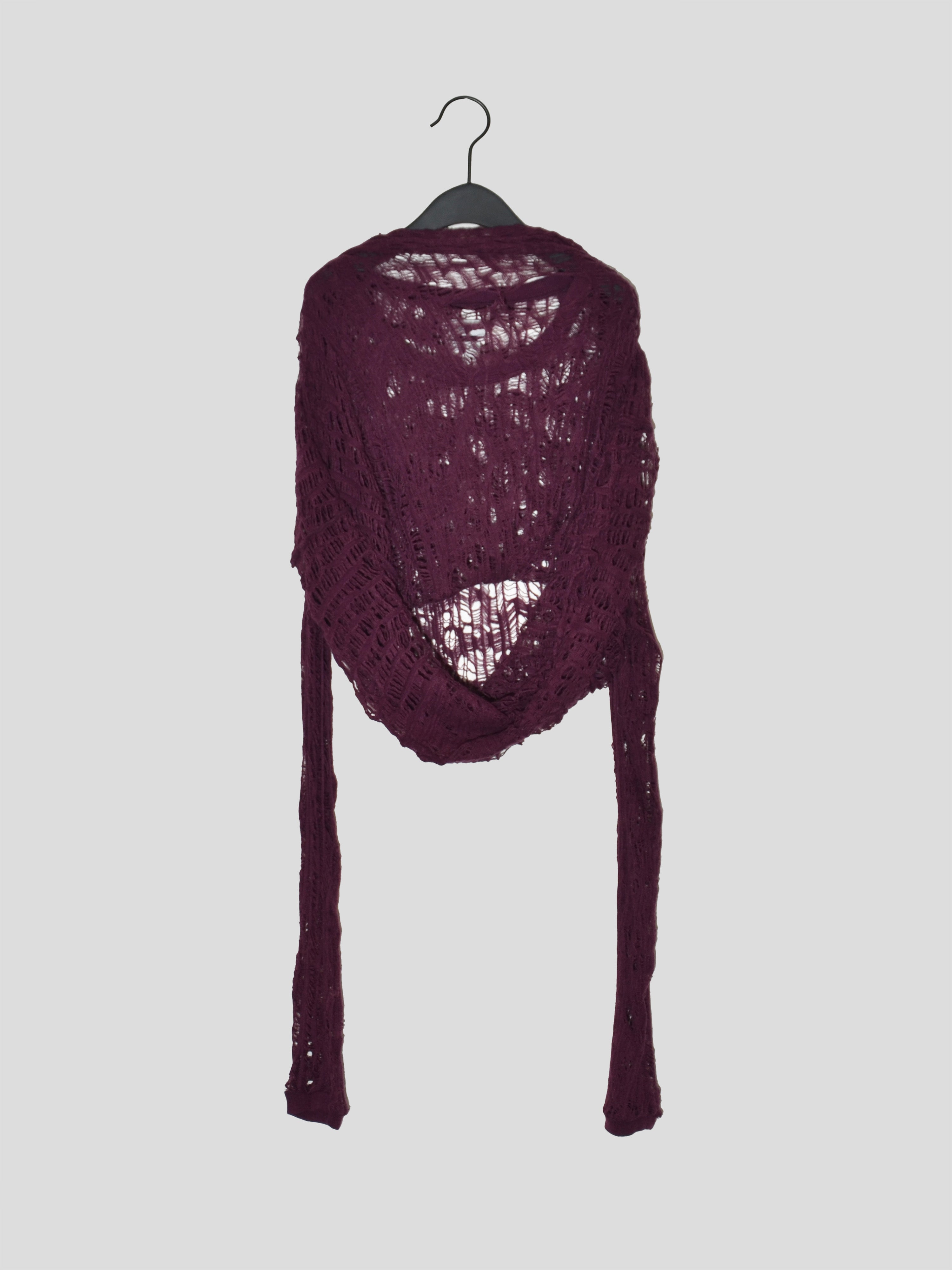 AW10 Destroyed Long Knit