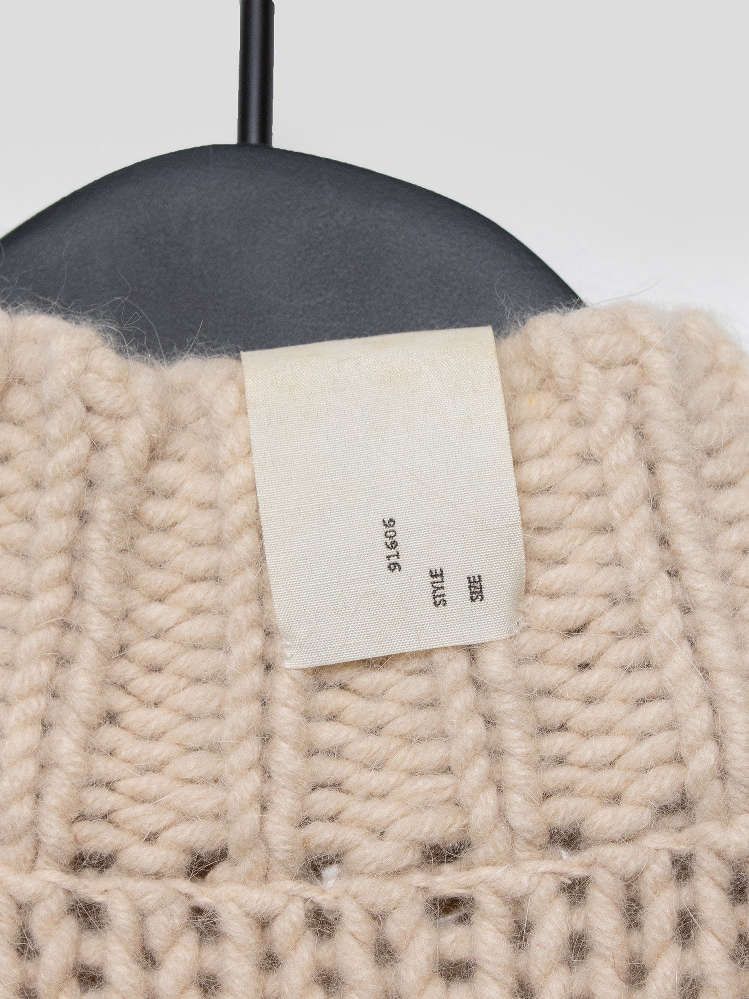 AW03 "Dress Door" Offset Zip Sweater