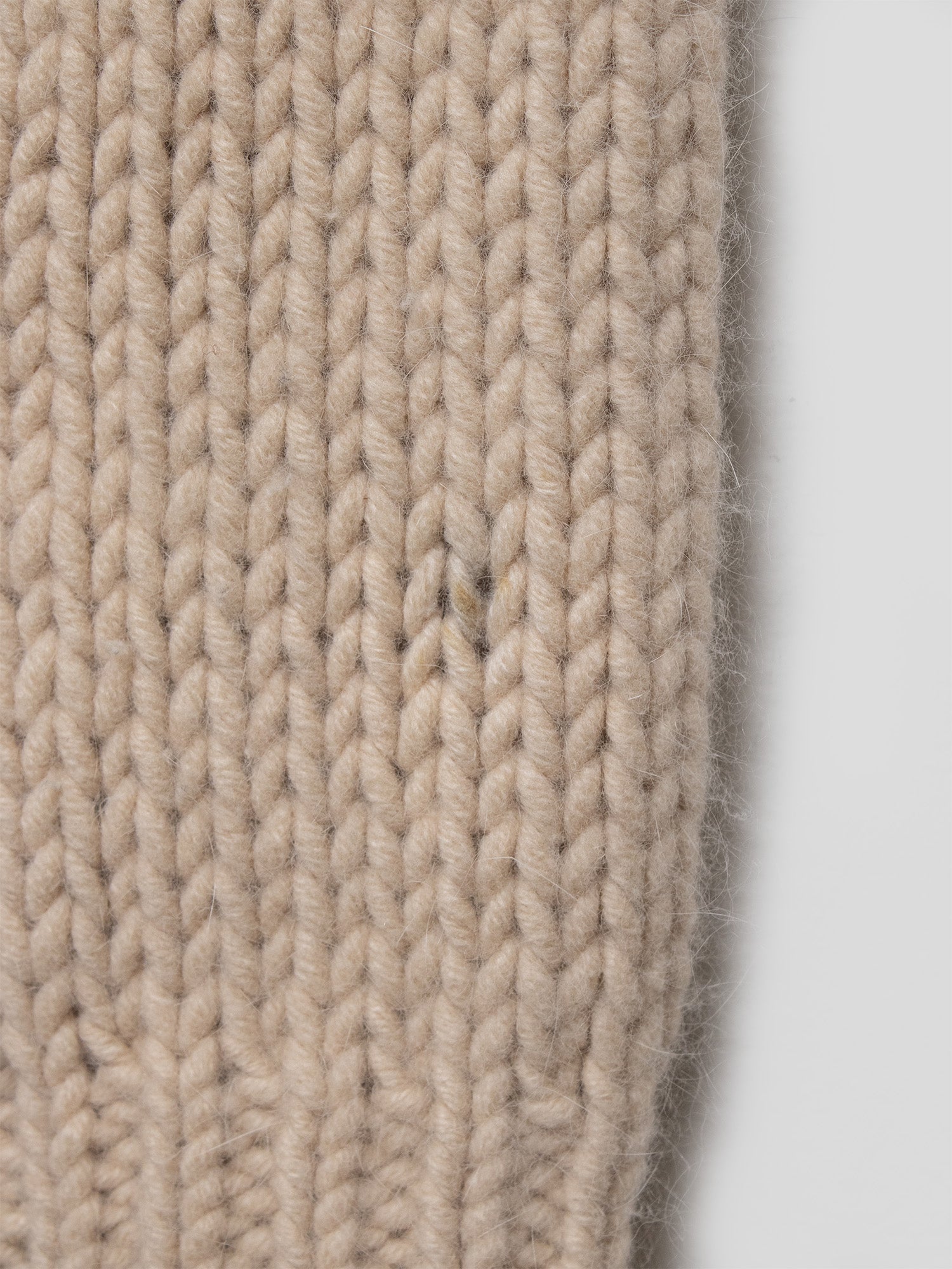 AW03 "Dress Door" Offset Zip Sweater
