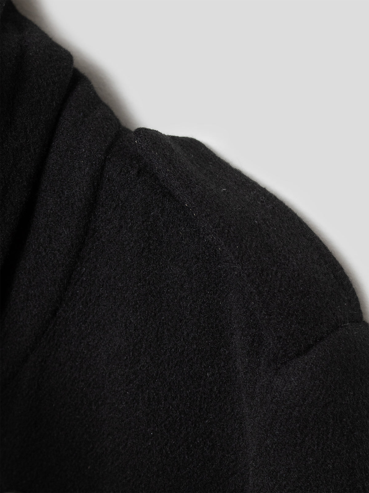 AW08 "Daily Life Truth" Angora-Wool Peacoat
