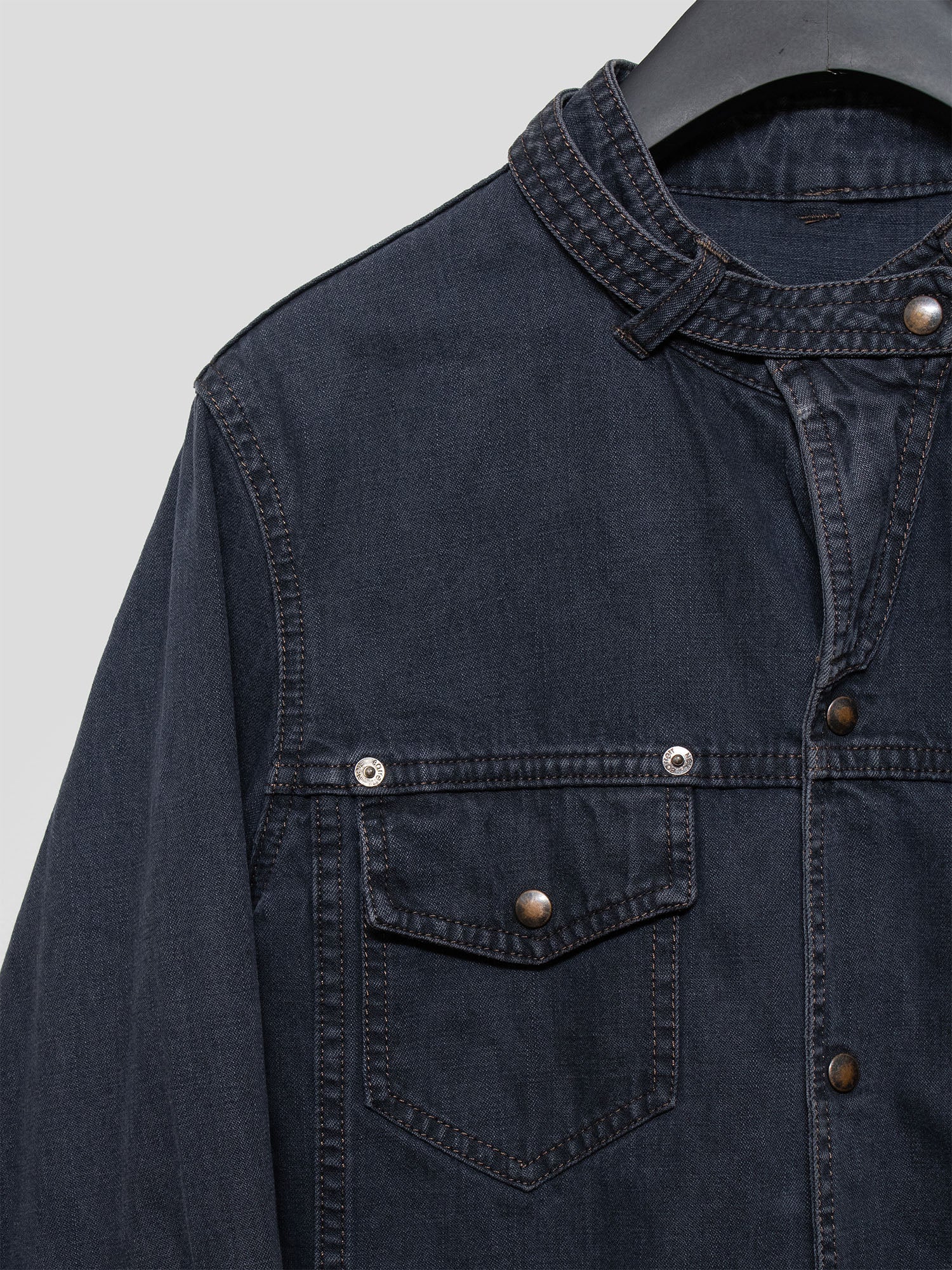 2000s Aged Denim Shirt