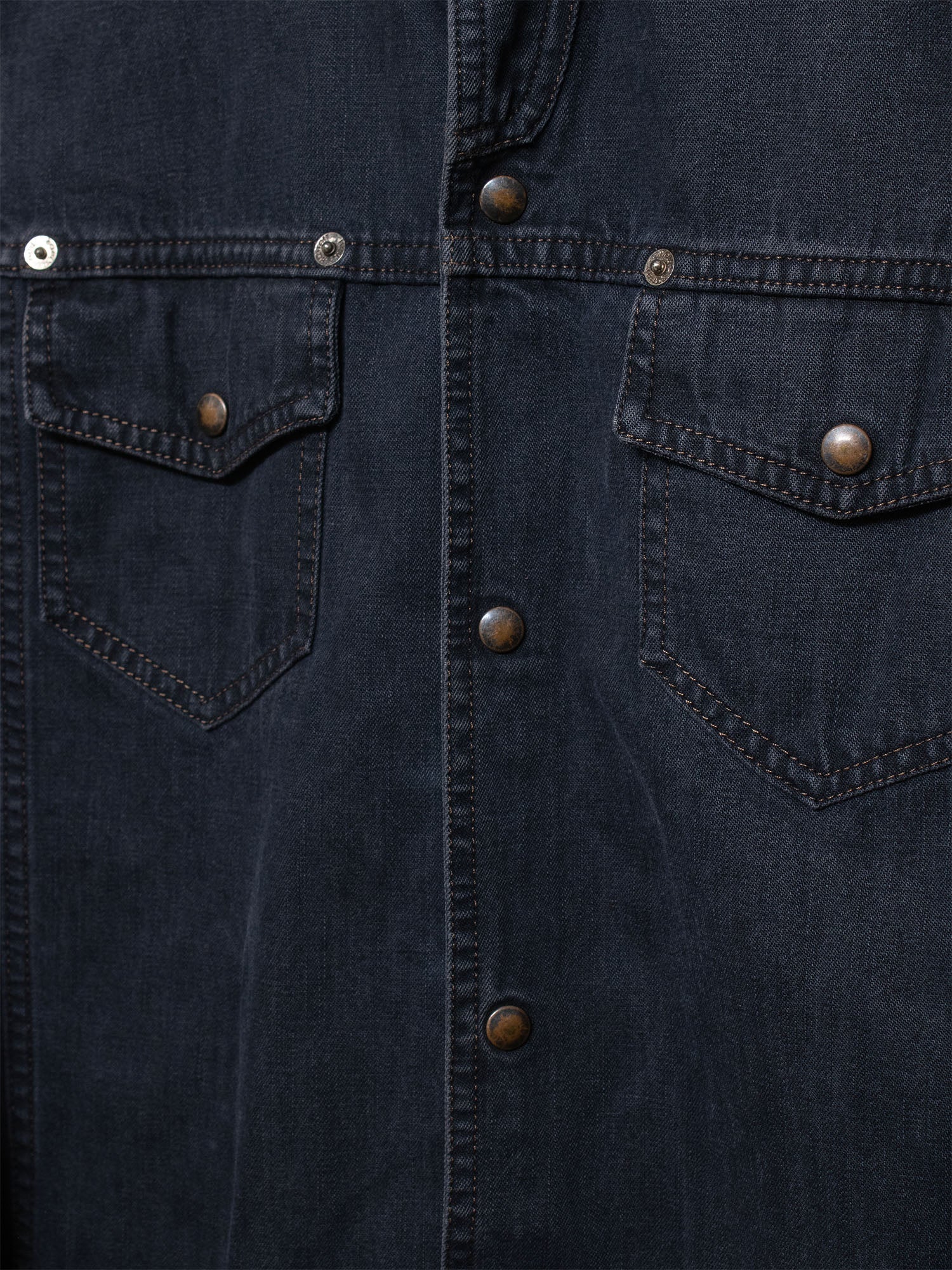 2000s Aged Denim Shirt