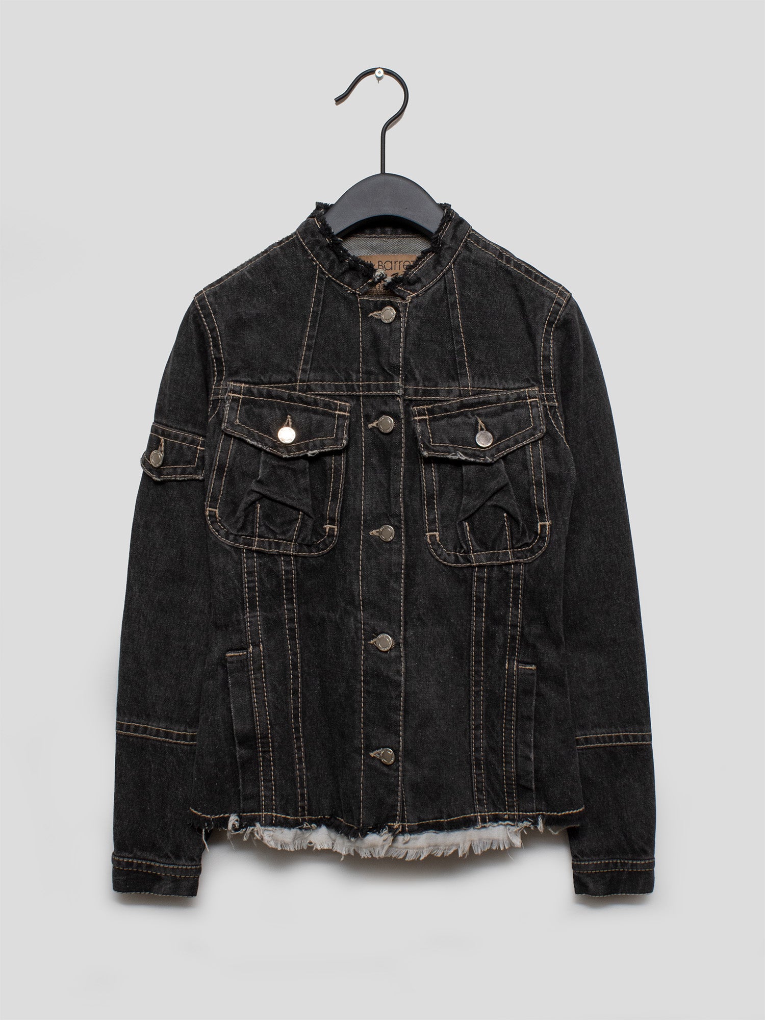 SS04 Raw-Edge Denim Jacket