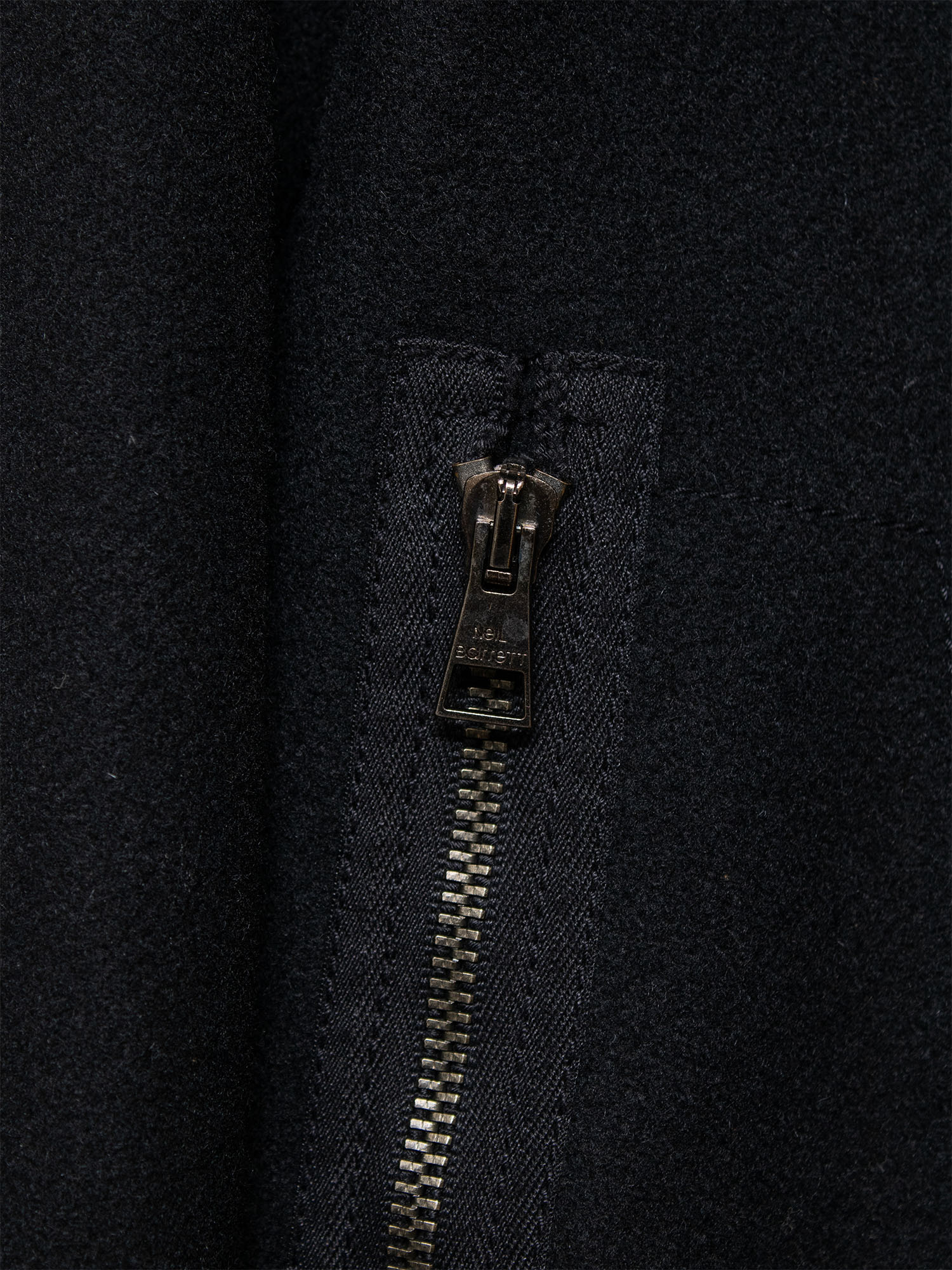 AW03 Fur-Trim Wool Blouson