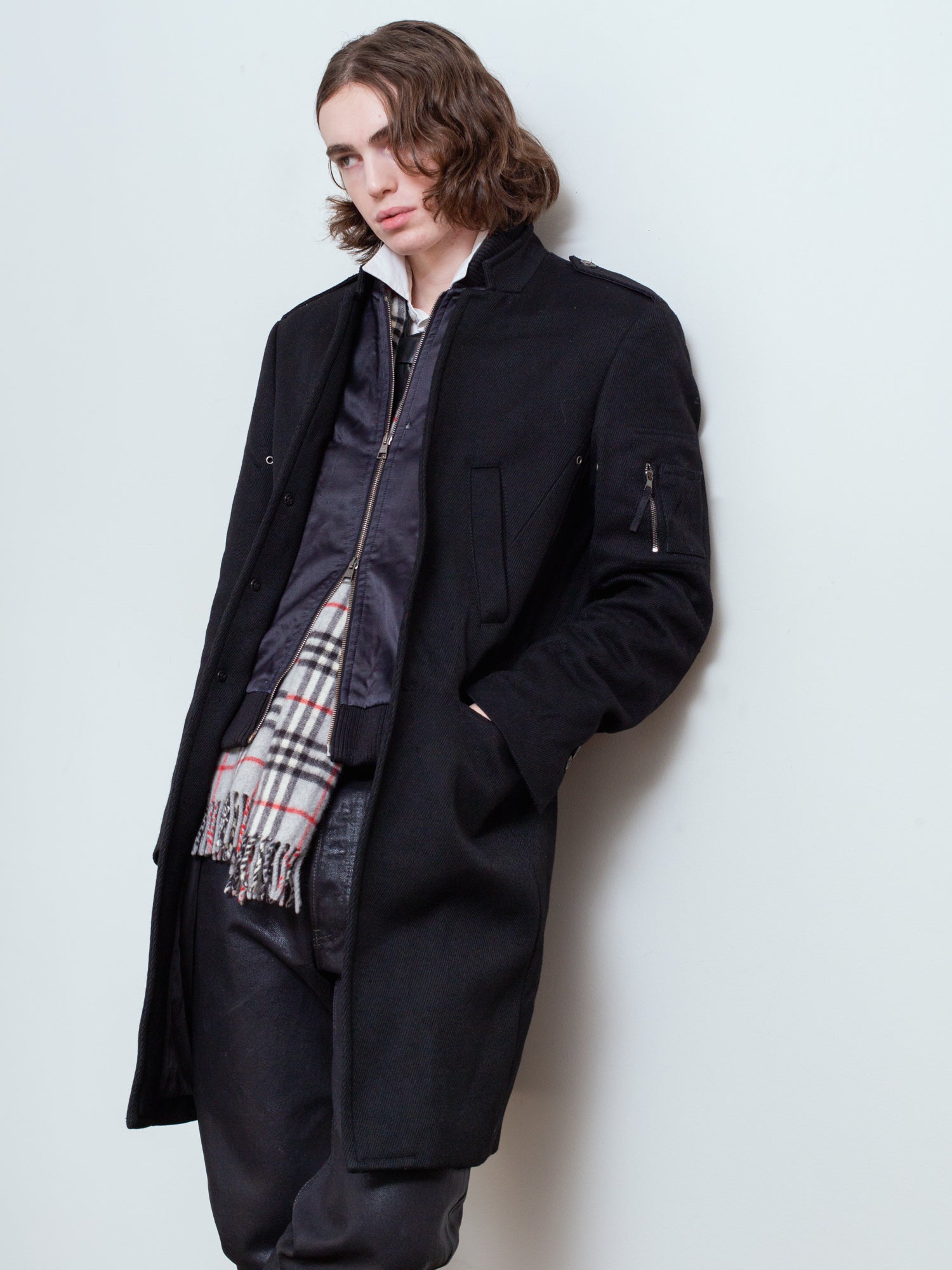 AW06 Mock Layer Military Coat