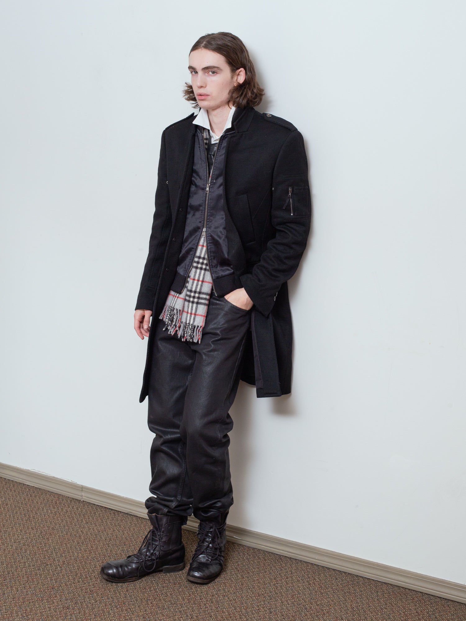 AW06 Mock Layer Military Coat