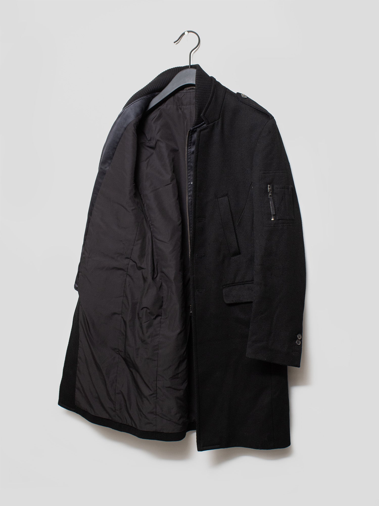 AW06 Mock Layer Military Coat