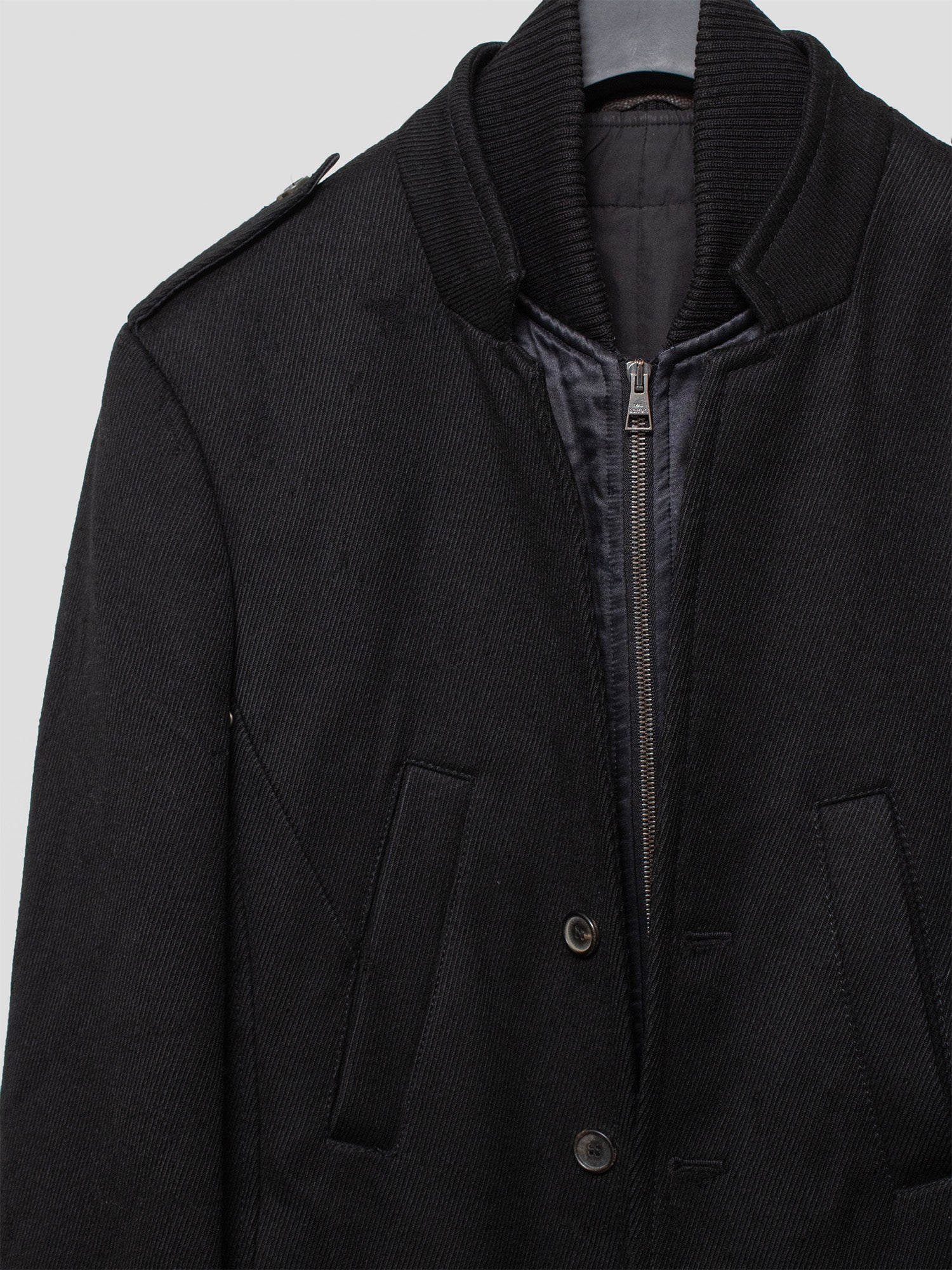AW06 Mock Layer Military Coat