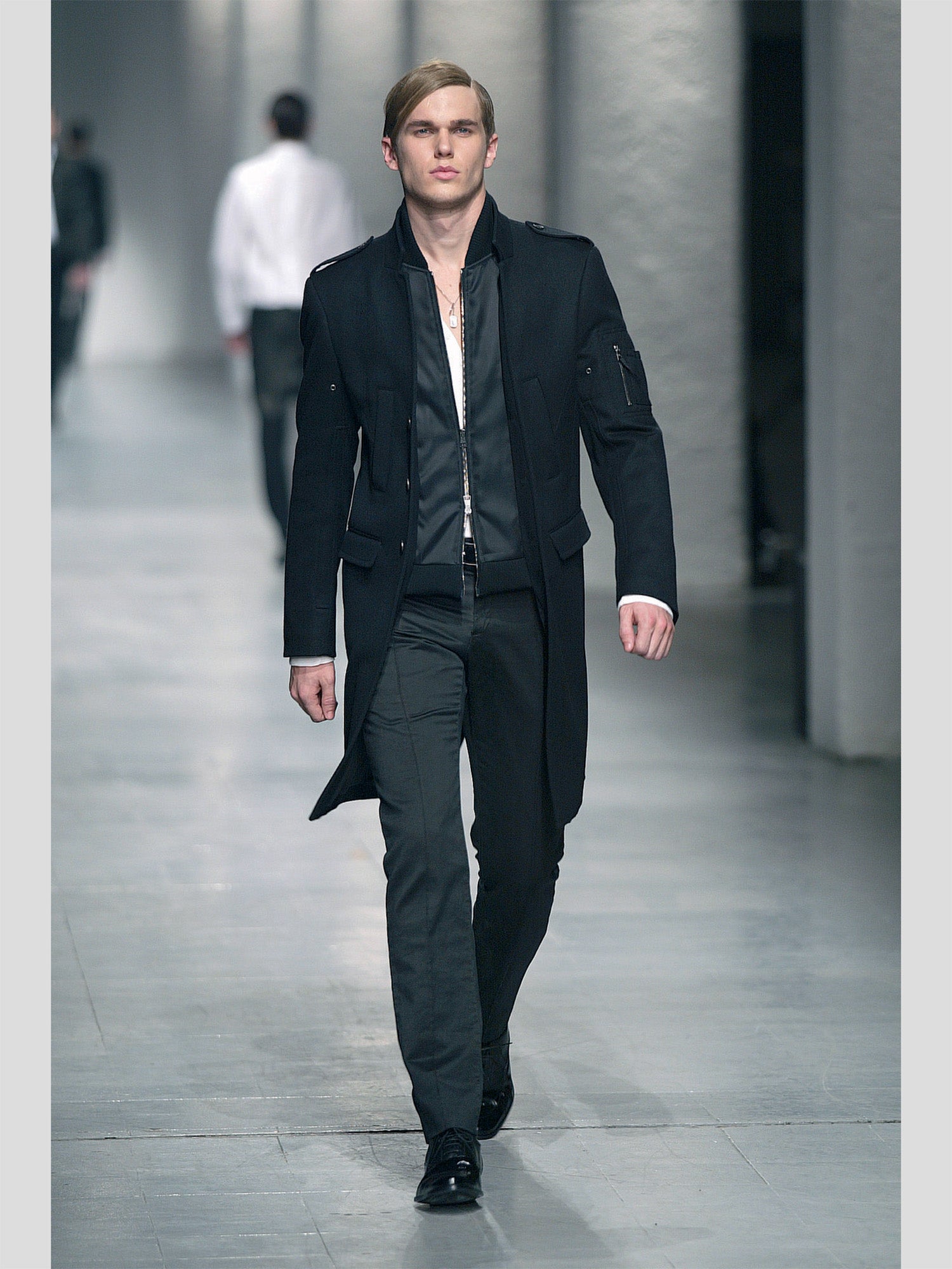 AW06 Mock Layer Military Coat