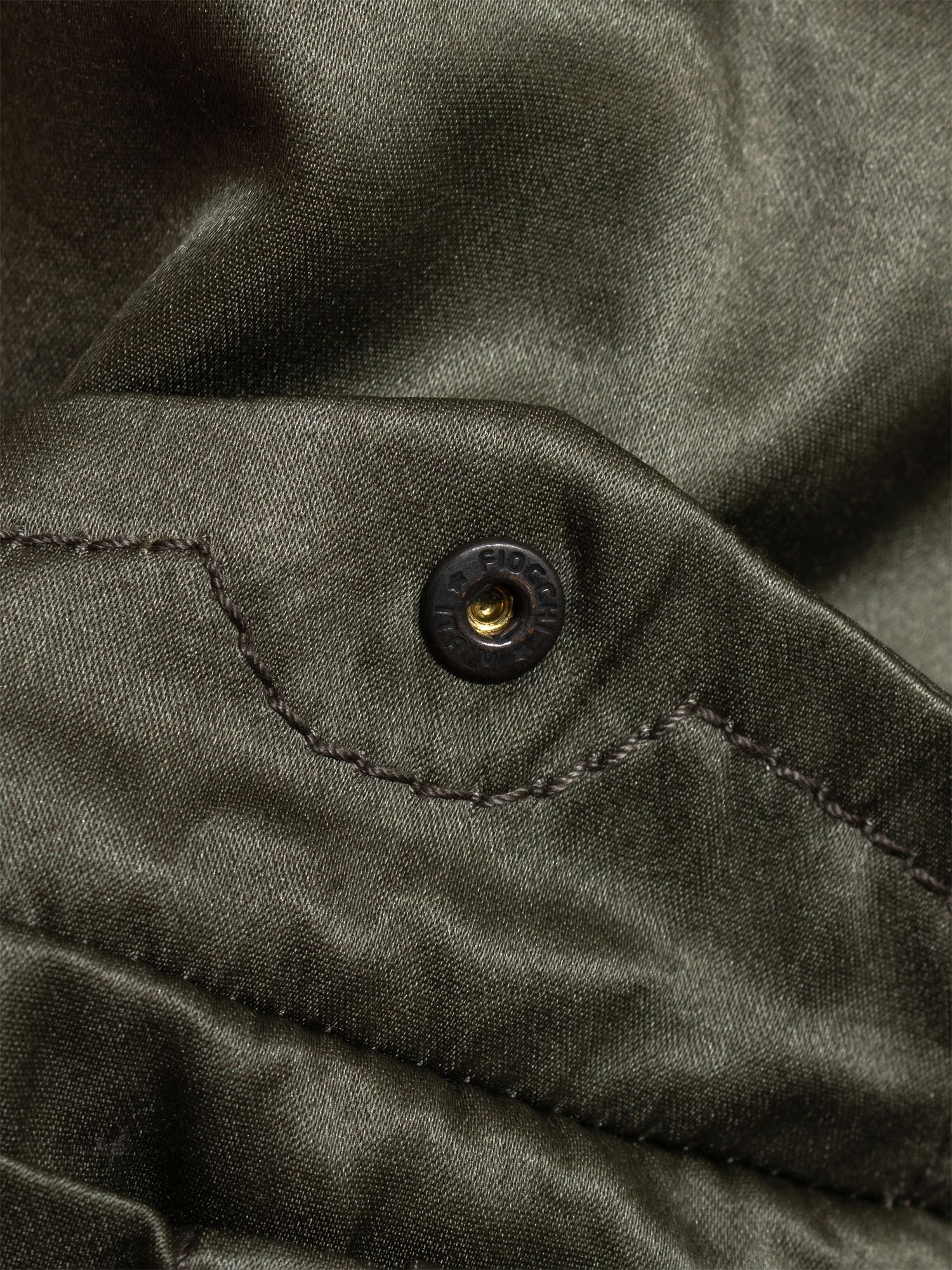 AW06 Satin Military Overshirt